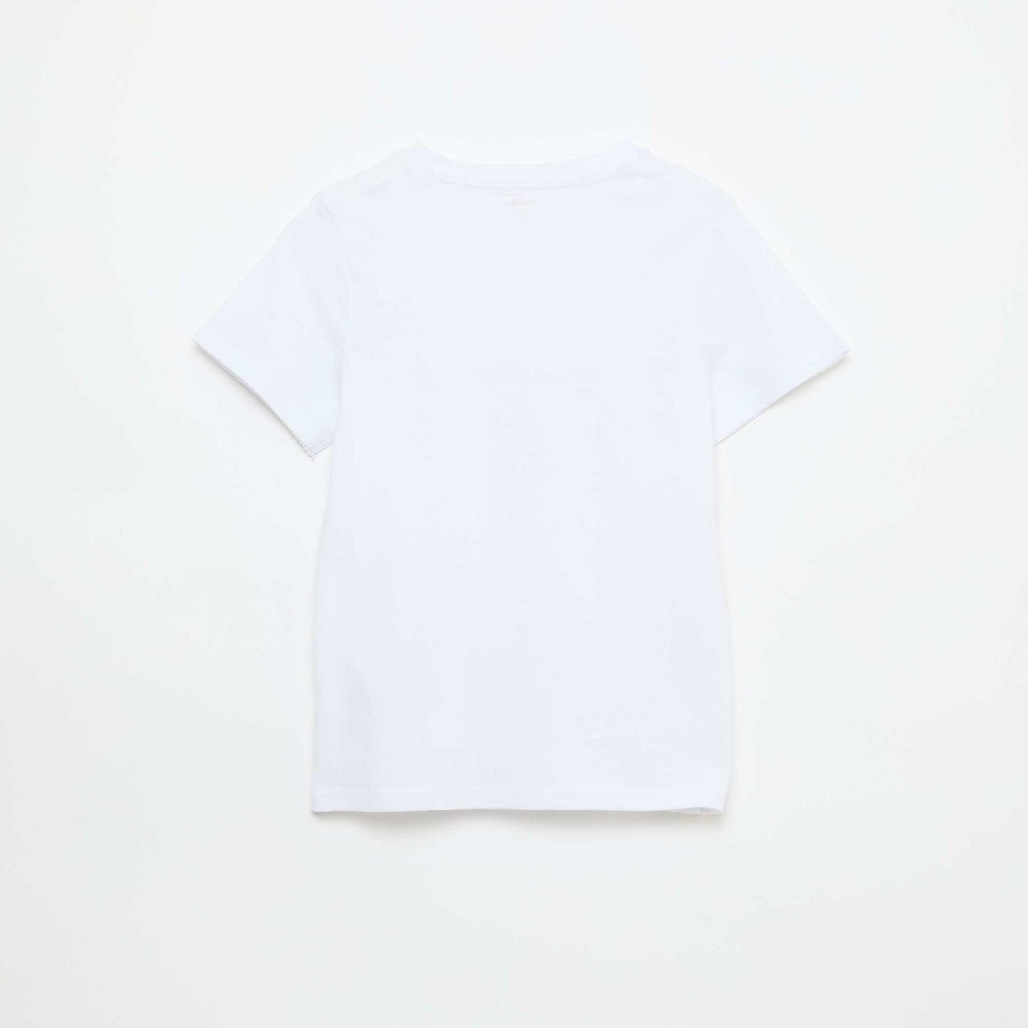 T-shirt imprimé à message BLANC
