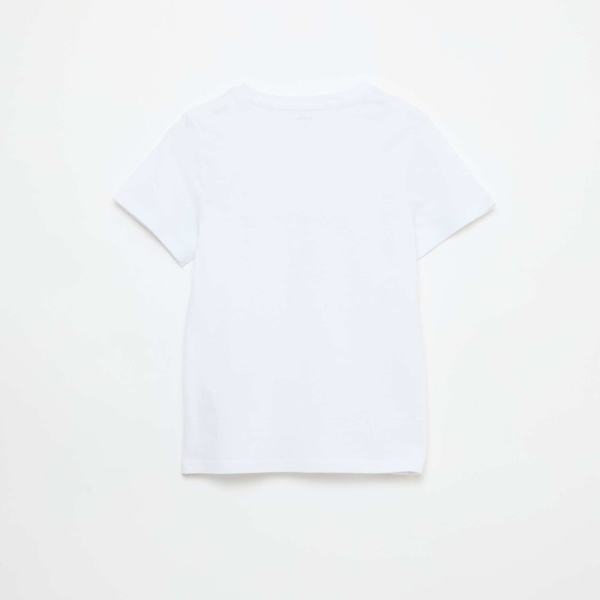 T-shirt imprimé à message BLANC
