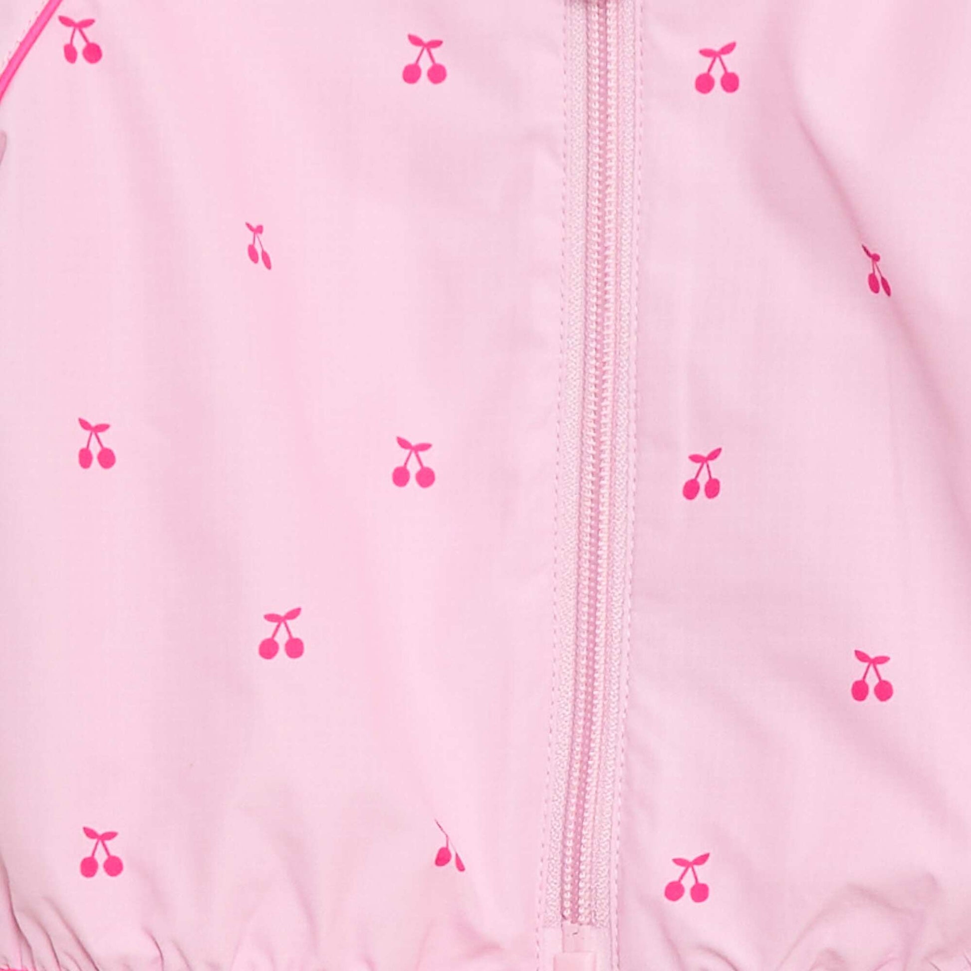 Blouson coupe-vent à capuche ROSE