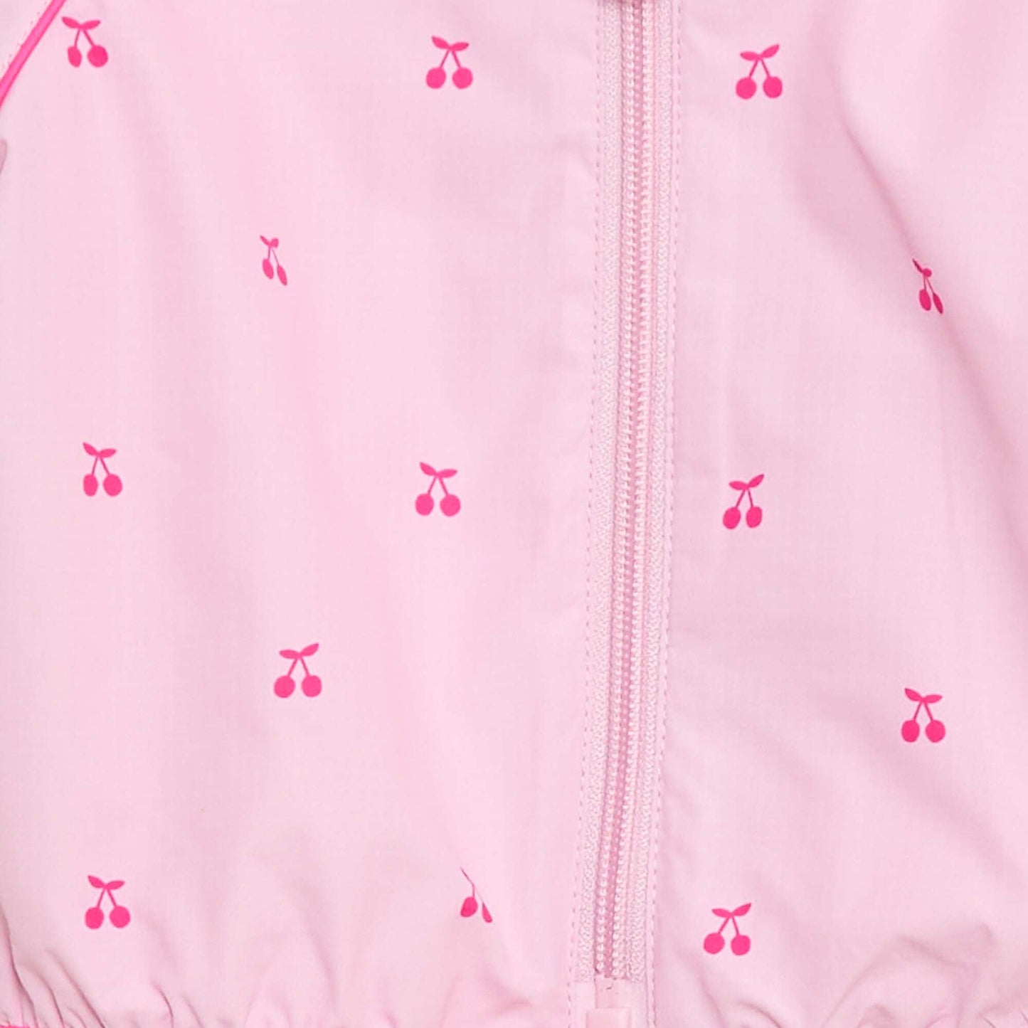 Blouson coupe-vent à capuche ROSE