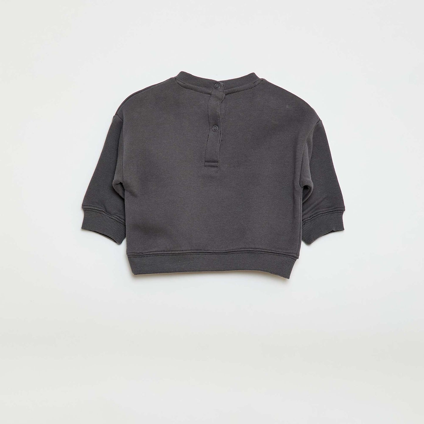 Sweat en molleton imprimé 'Mickey' NOIR