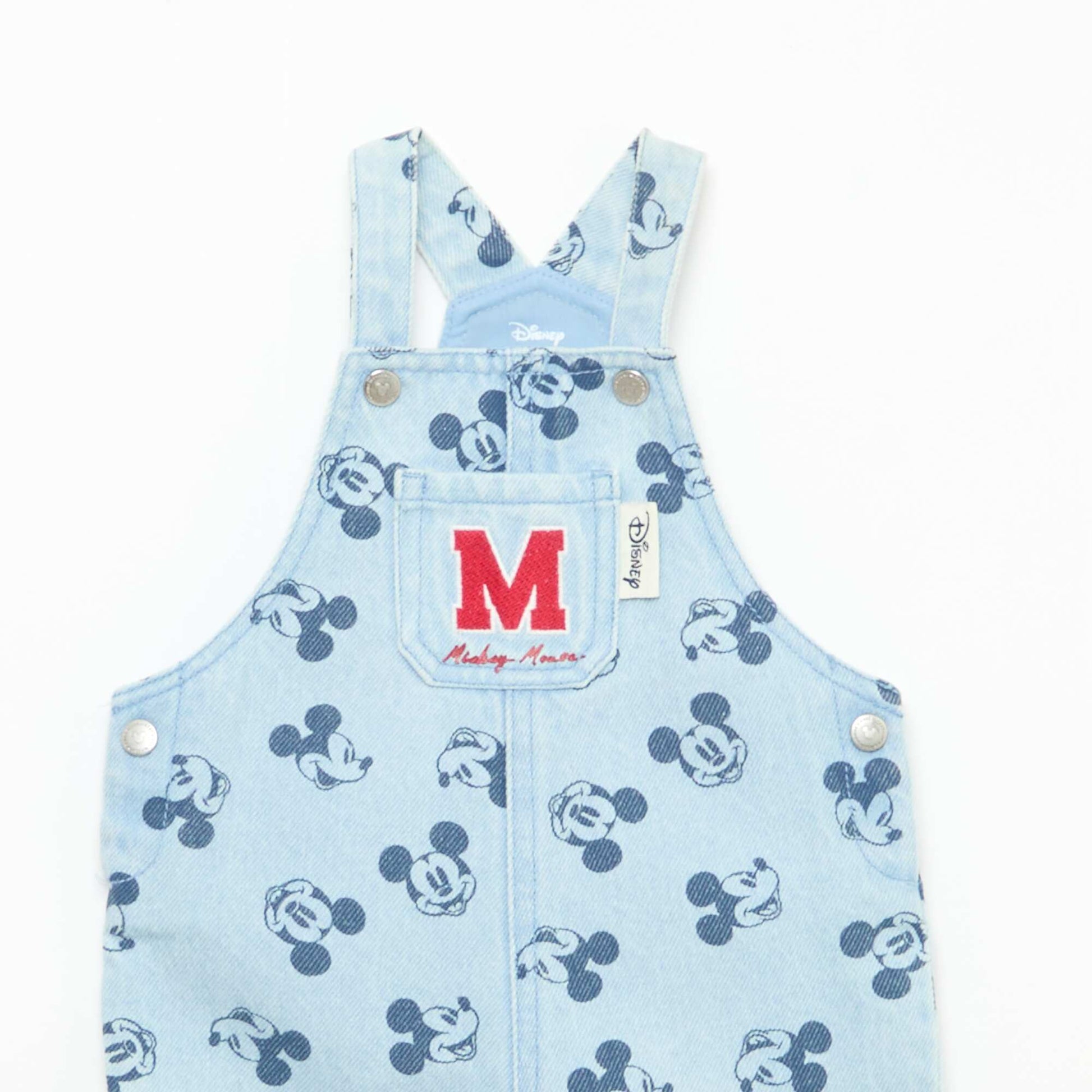 Salopette en denim imprimé 'Disney' DENIM