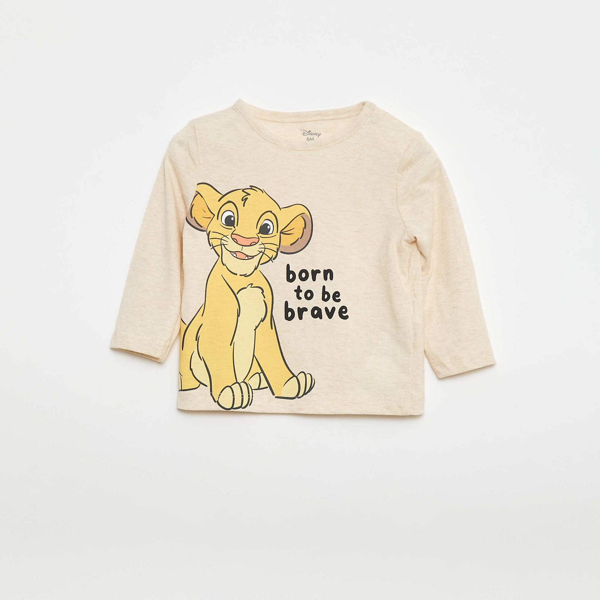 Ensemble 3 pièces 'Simba' - tee-shirt + jogging + sweat BEIGE