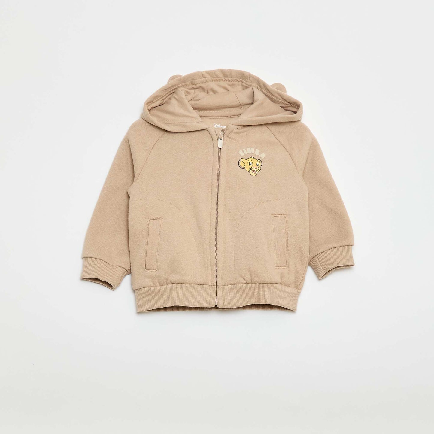 Ensemble 3 pièces 'Simba' - tee-shirt + jogging + sweat BEIGE