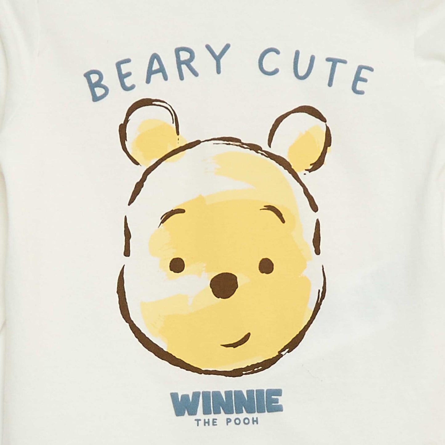 Ensemble 3 pièces 'Winnie' - tee-shirt + jogging + sweat BLEU