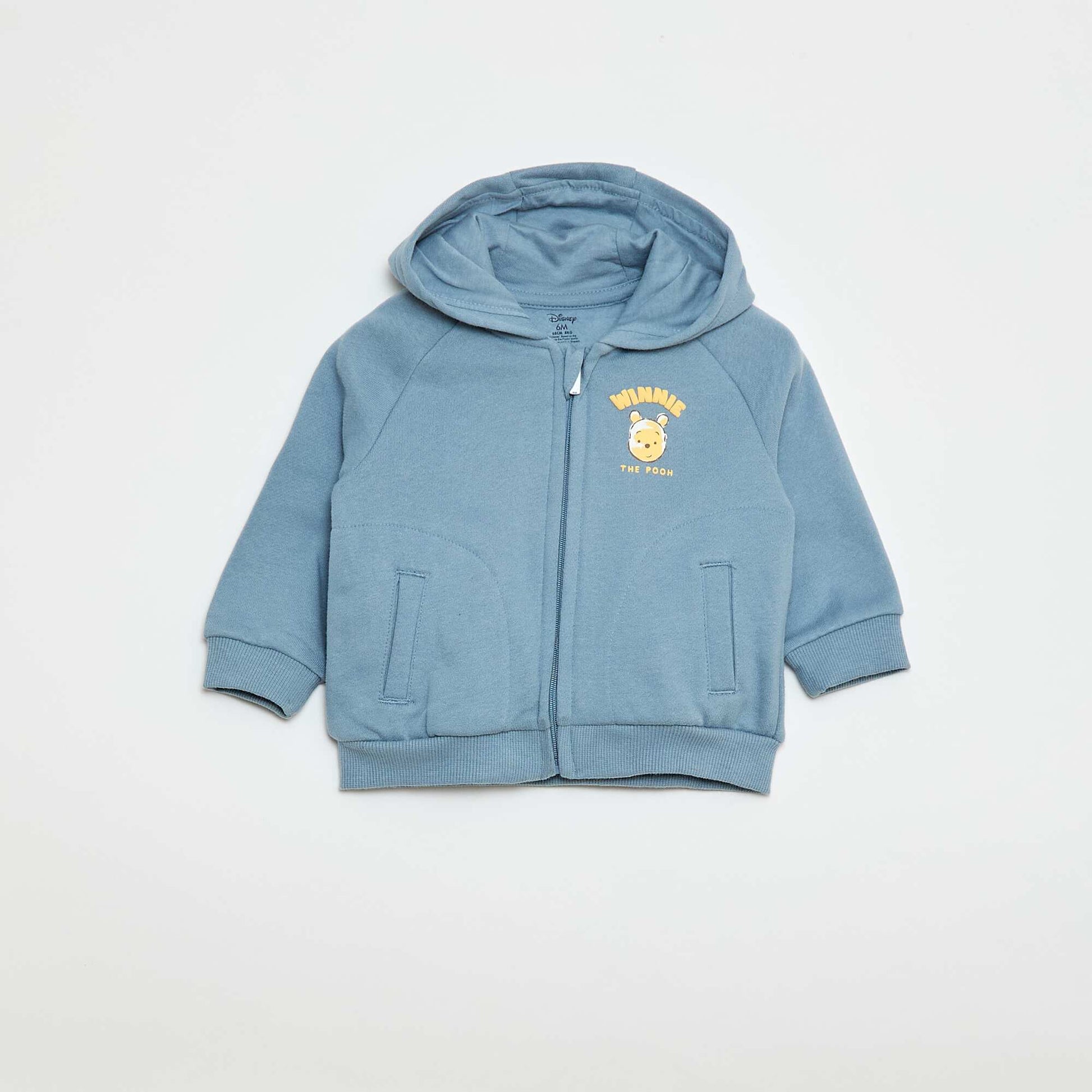 Ensemble 3 pièces 'Winnie' - tee-shirt + jogging + sweat BLEU