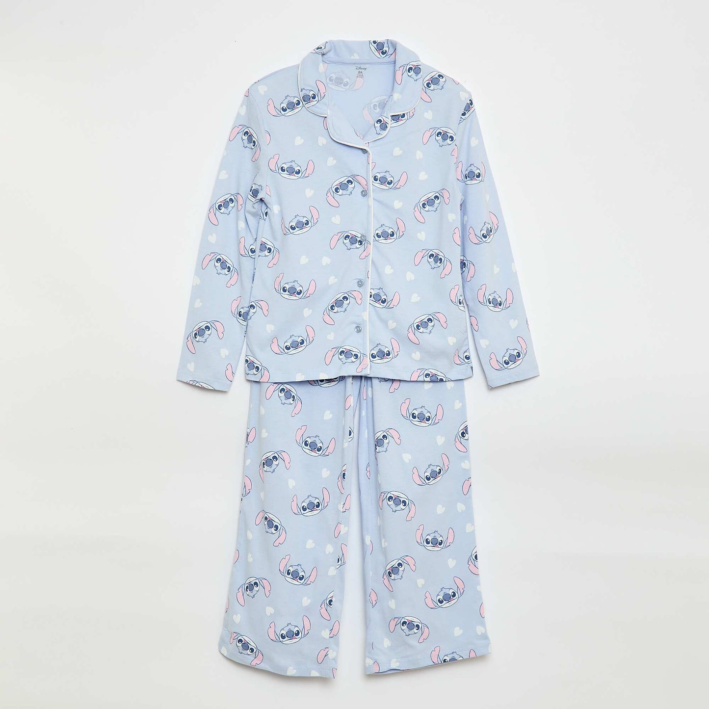 Pyjama long 2 pièces 'Stitch' 'Disney' BLEU
