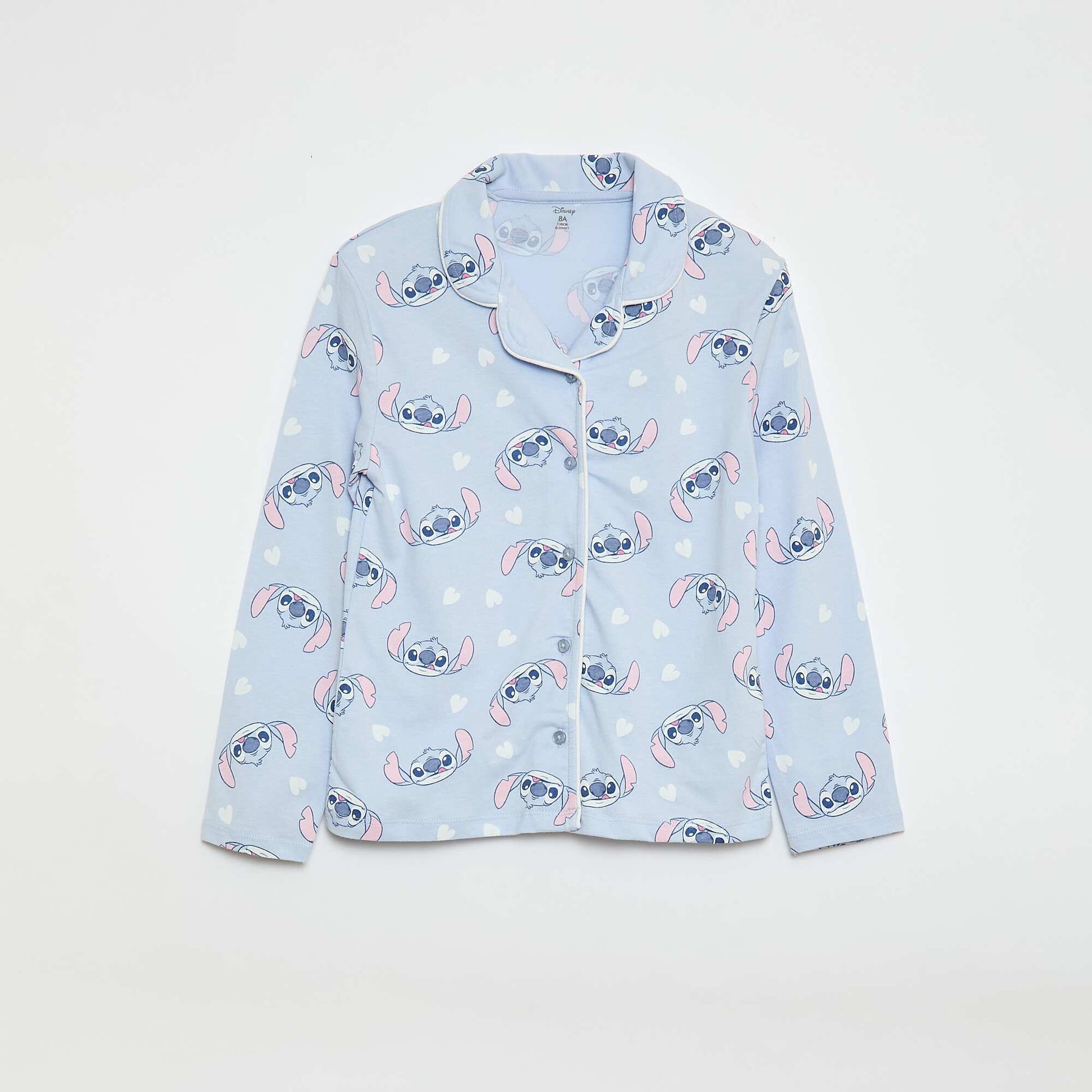 Pyjama long 2 pièces 'Stitch' 'Disney' BLEU