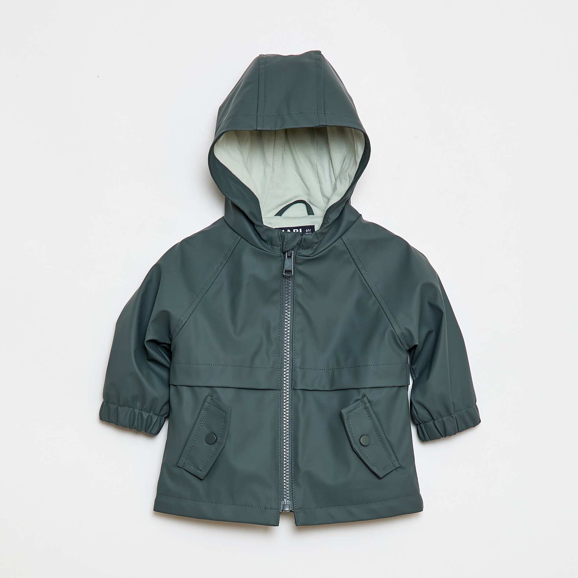 Parka à capuche déperlant KAKI