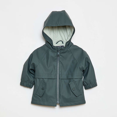 Parka à capuche déperlant KAKI
