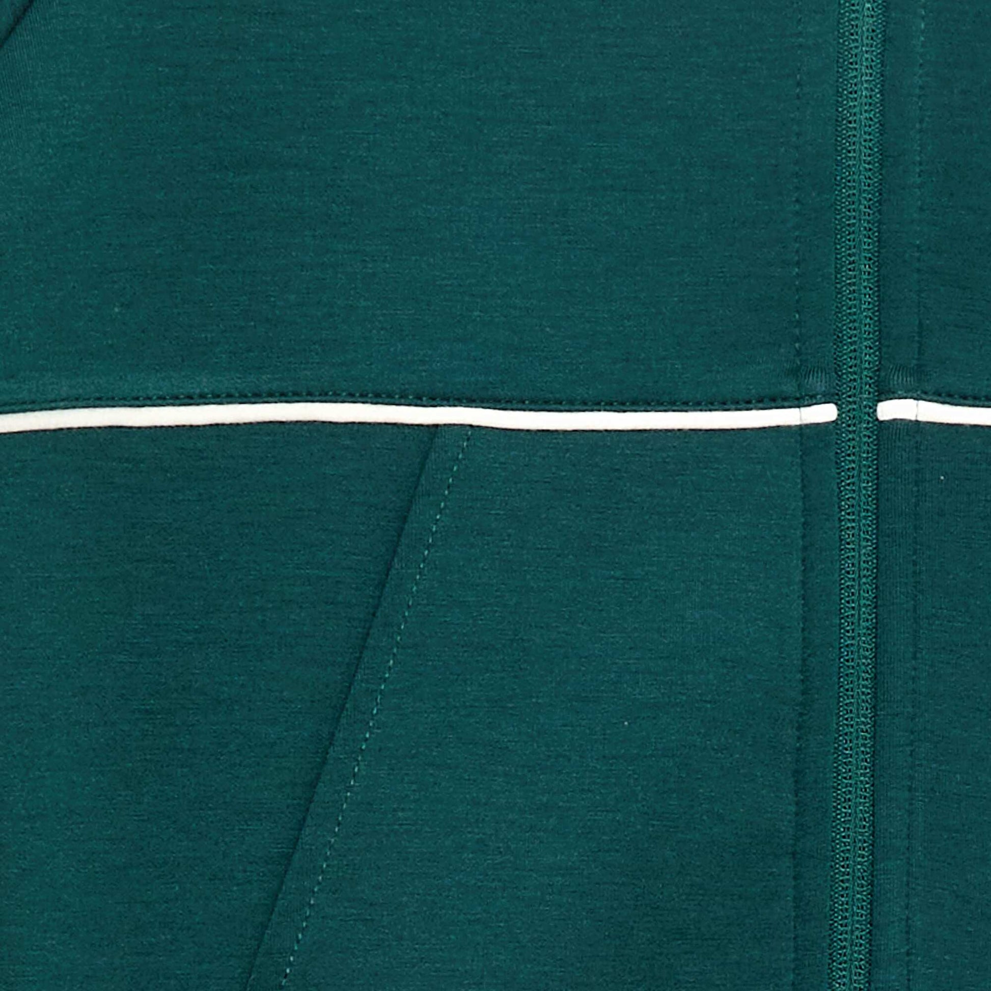 Sweat avec ouverture zippée VERT