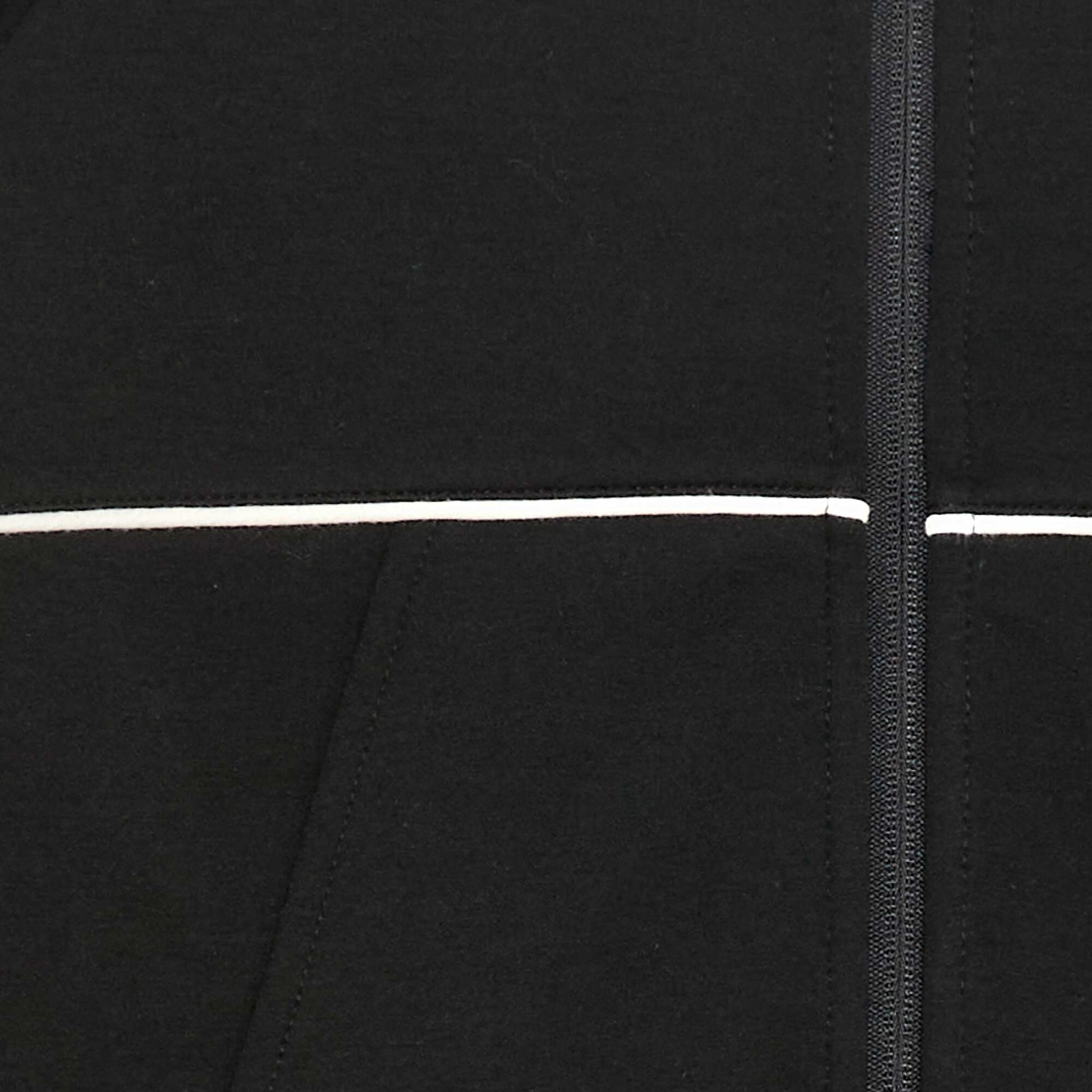 Sweat avec ouverture zippée NOIR