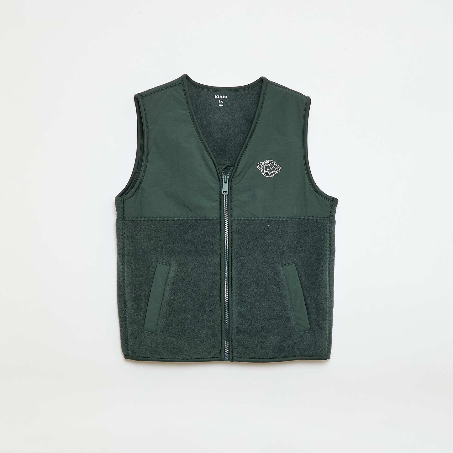 Veste sans manches polaire VERT
