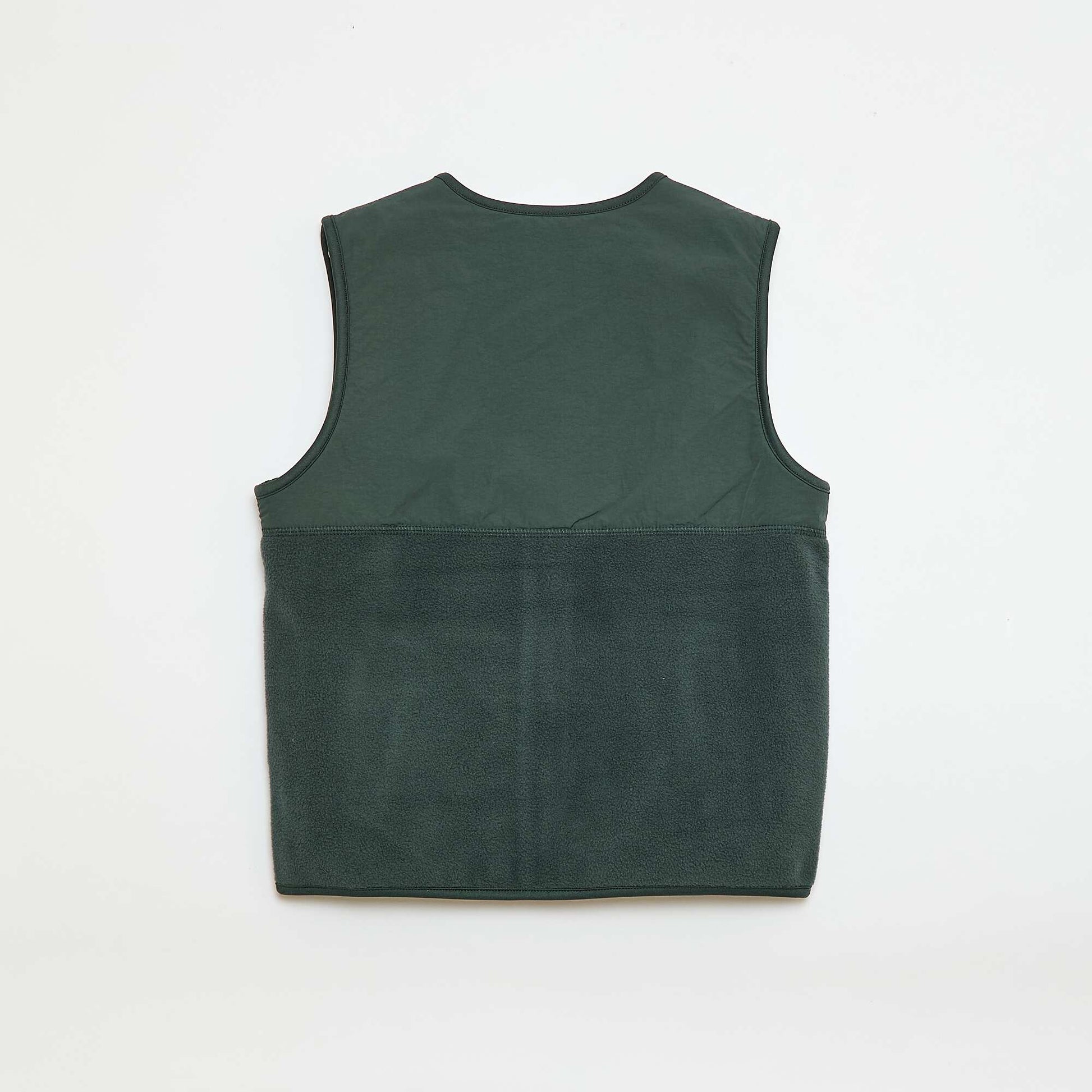 Veste sans manches polaire VERT