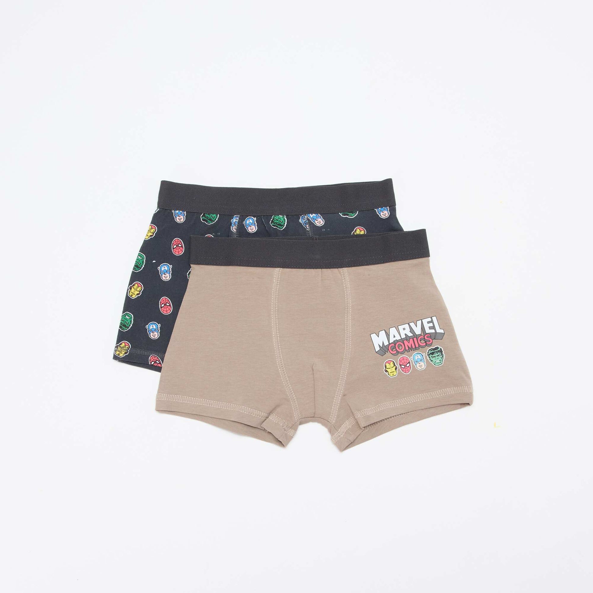 Lot de 2 boxers 'Marvel' BEIGE
