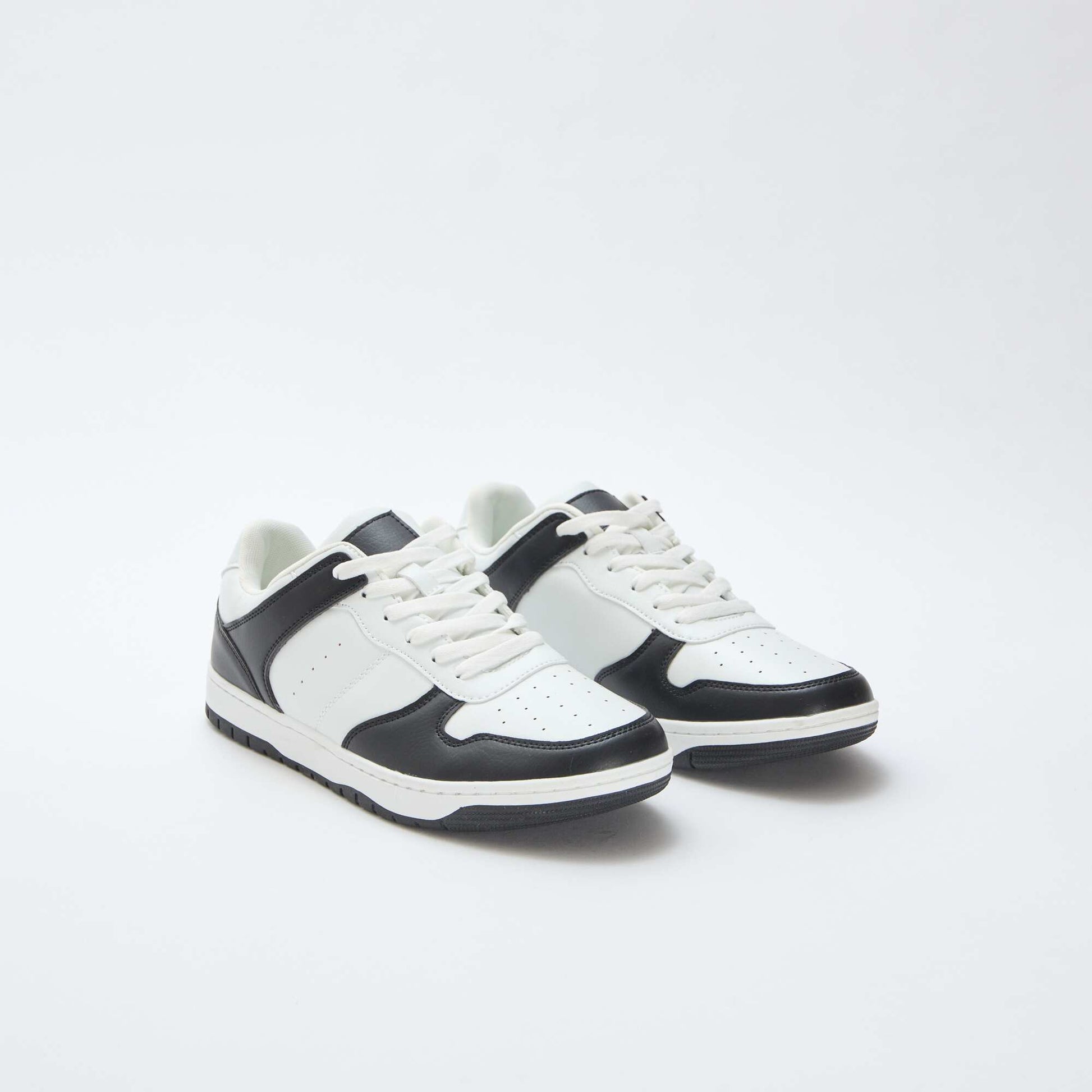 Baskets basses bicolores NOIR