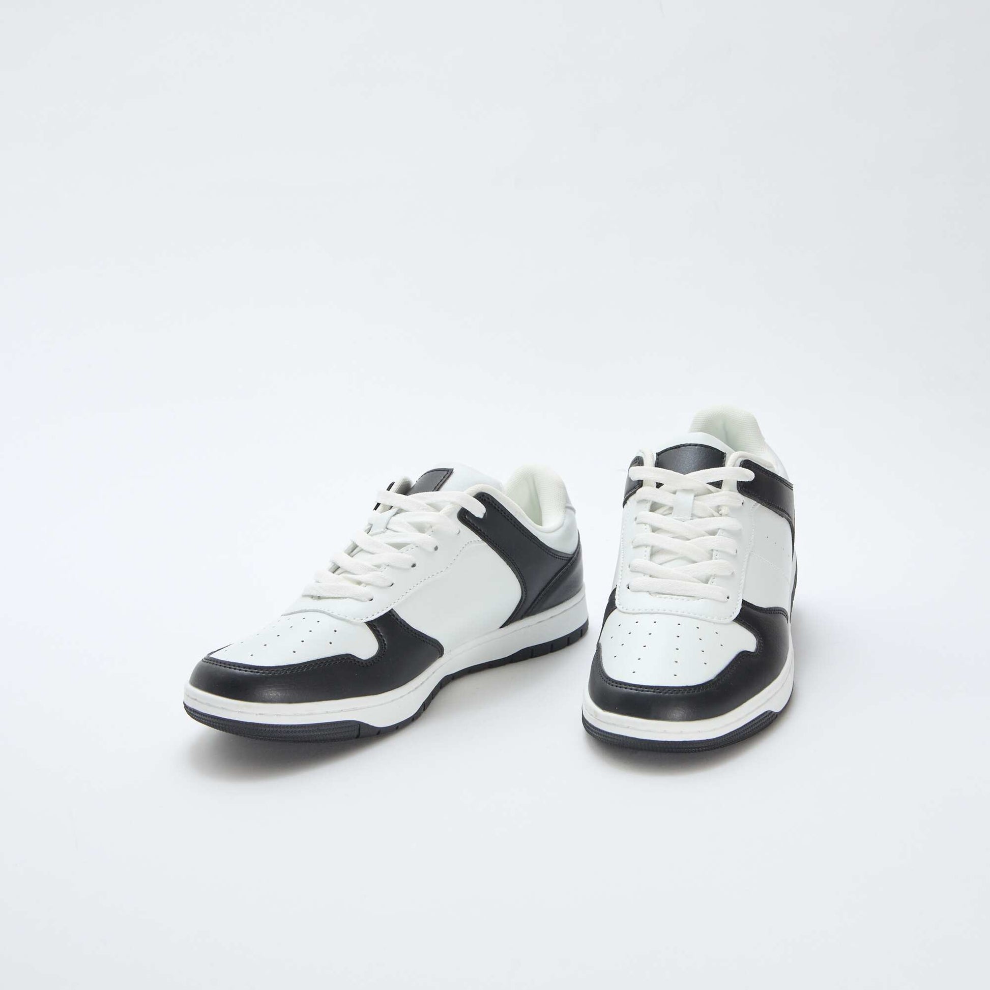 Baskets basses bicolores NOIR