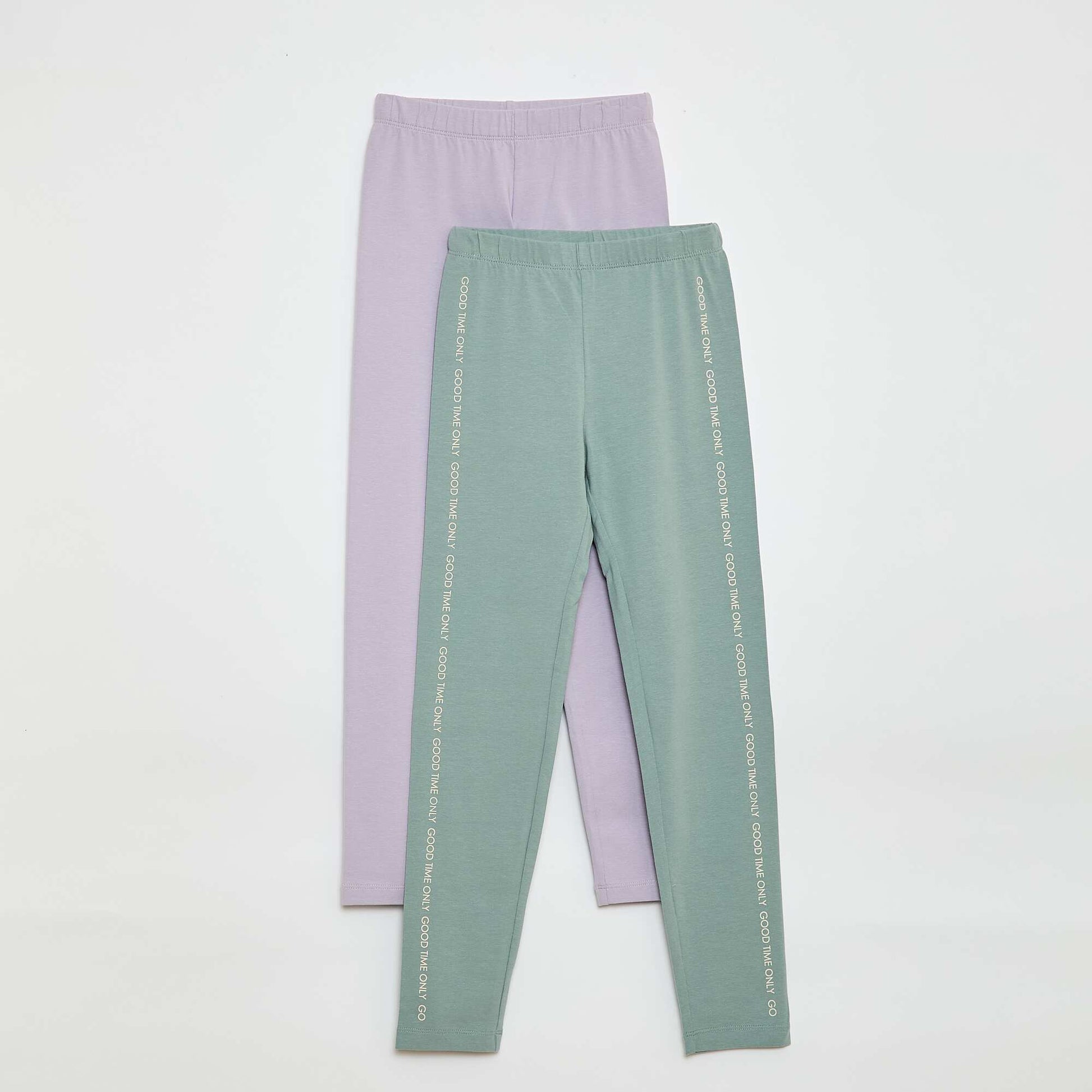 Lot de 2 Leggings longs BLEU