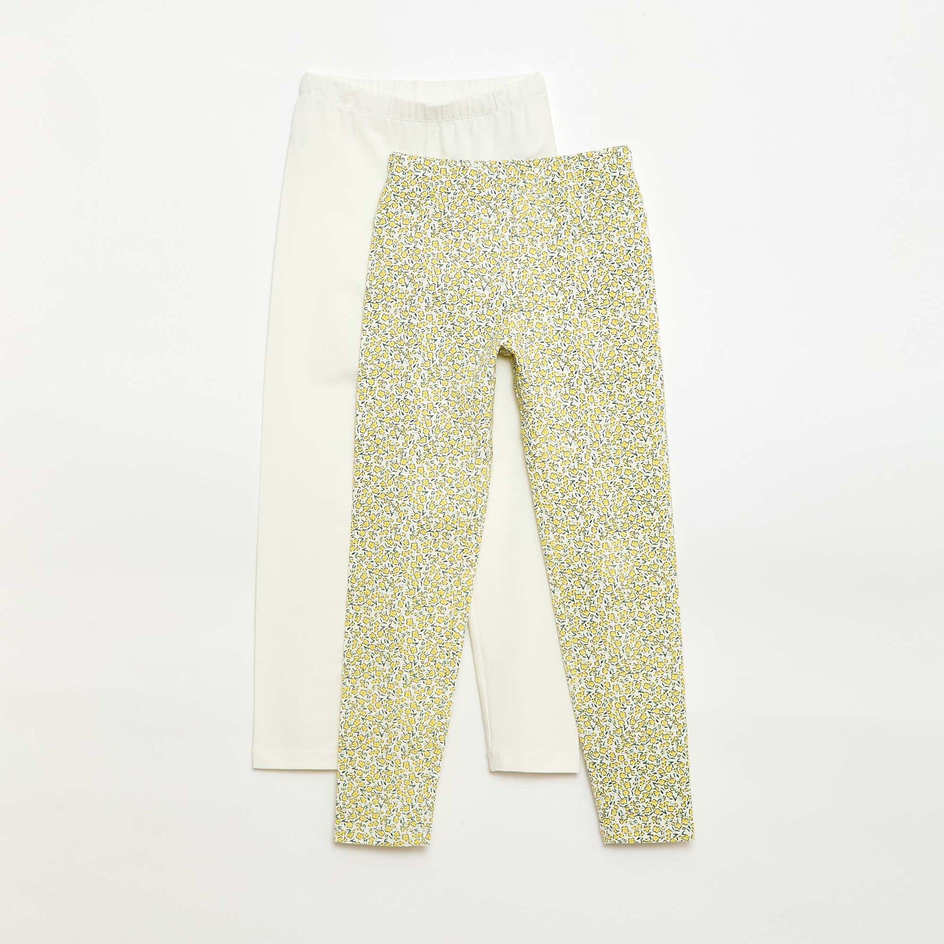 Lot de 2 Leggings longs JAUNE