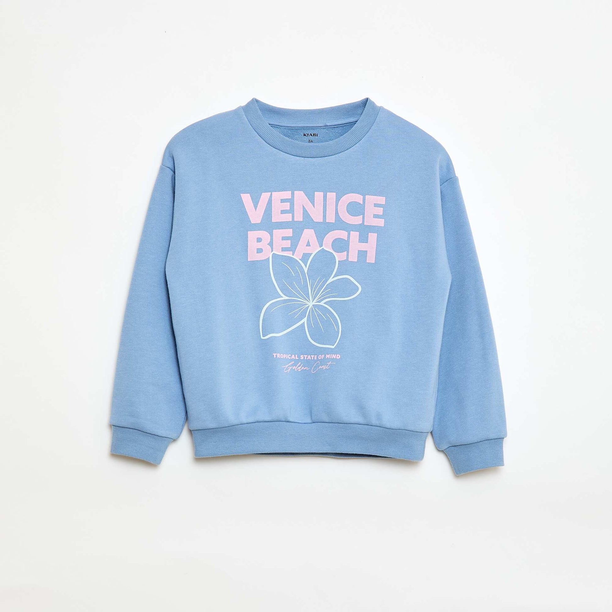 Sweat en molleton léger BLEU