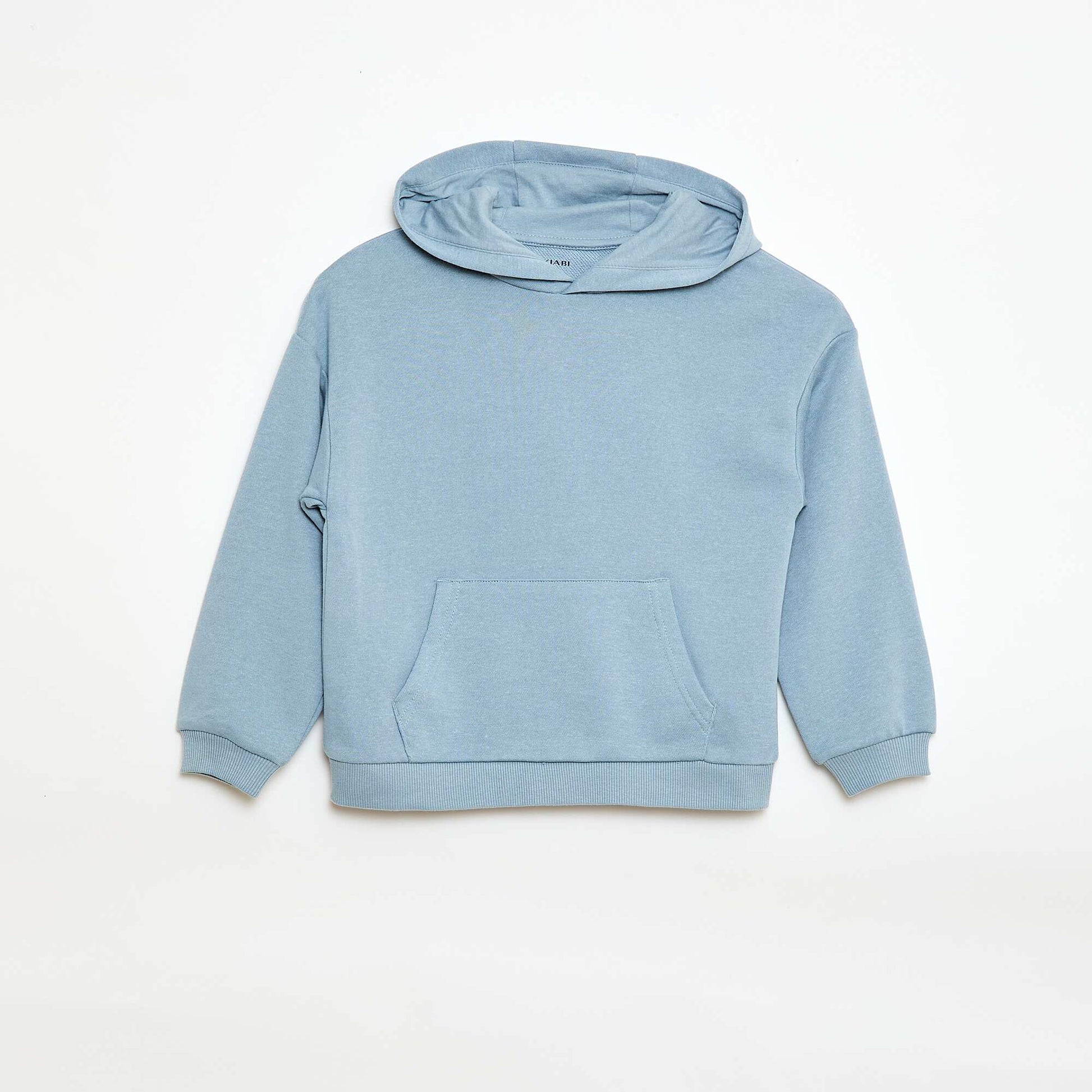 Sweat loose à capuche BLEU
