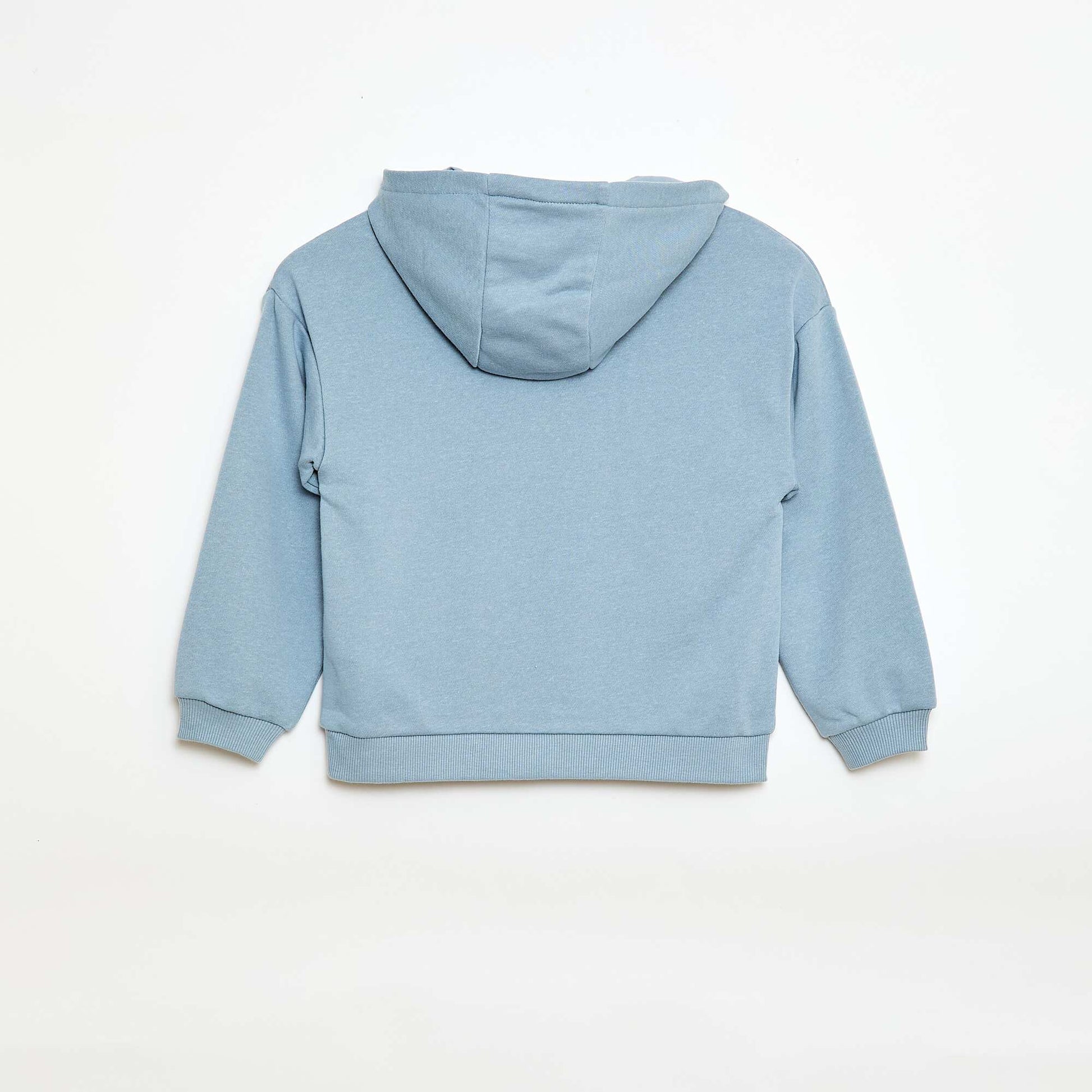 Sweat loose à capuche BLEU