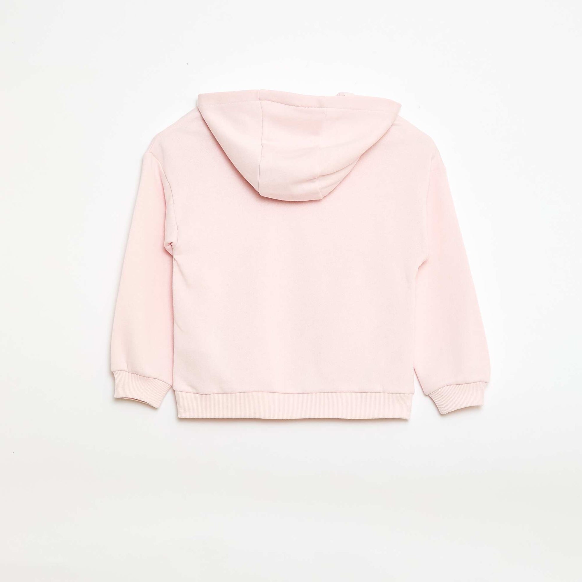 Sweat loose à capuche ROSE