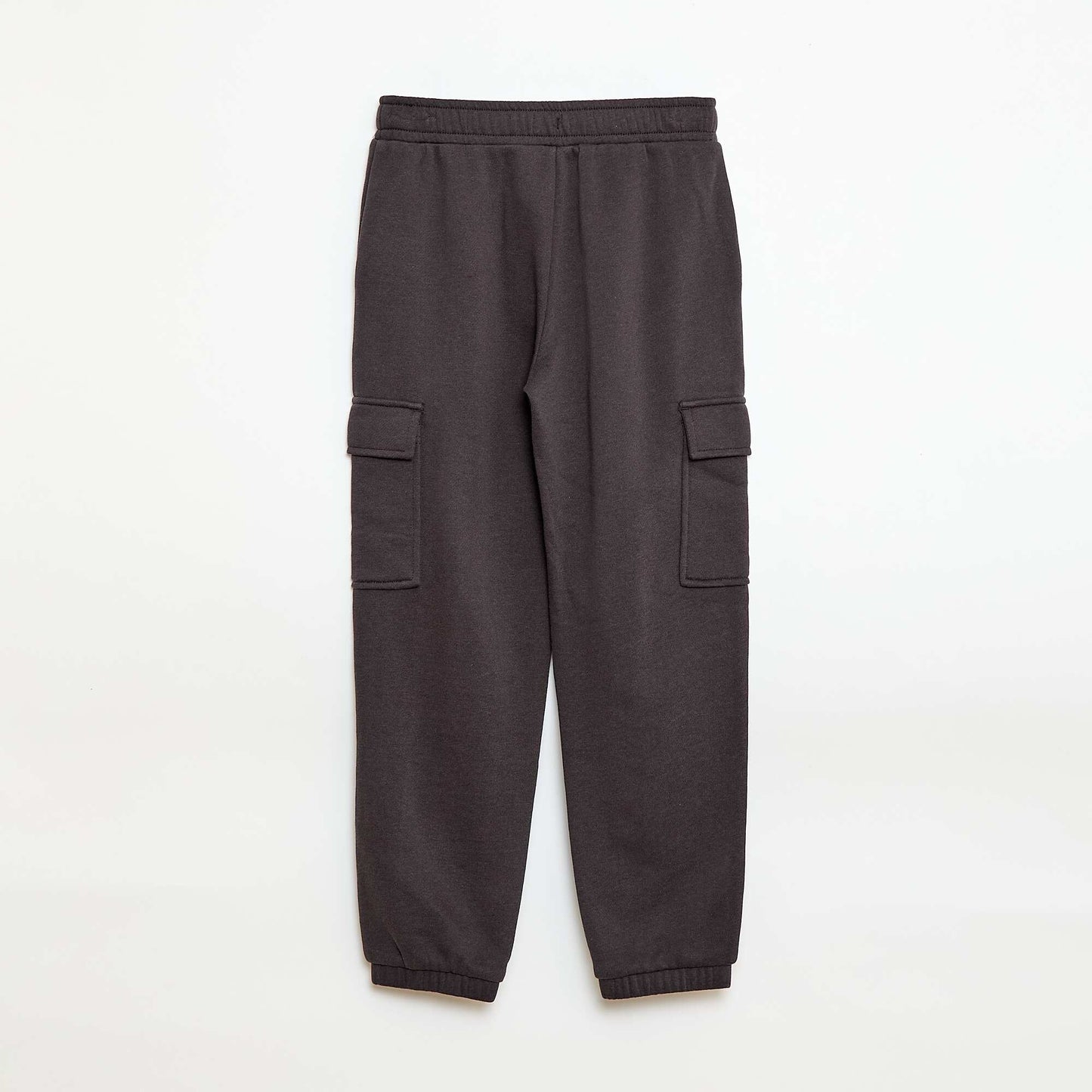 Jogging cargo en french terry NOIR