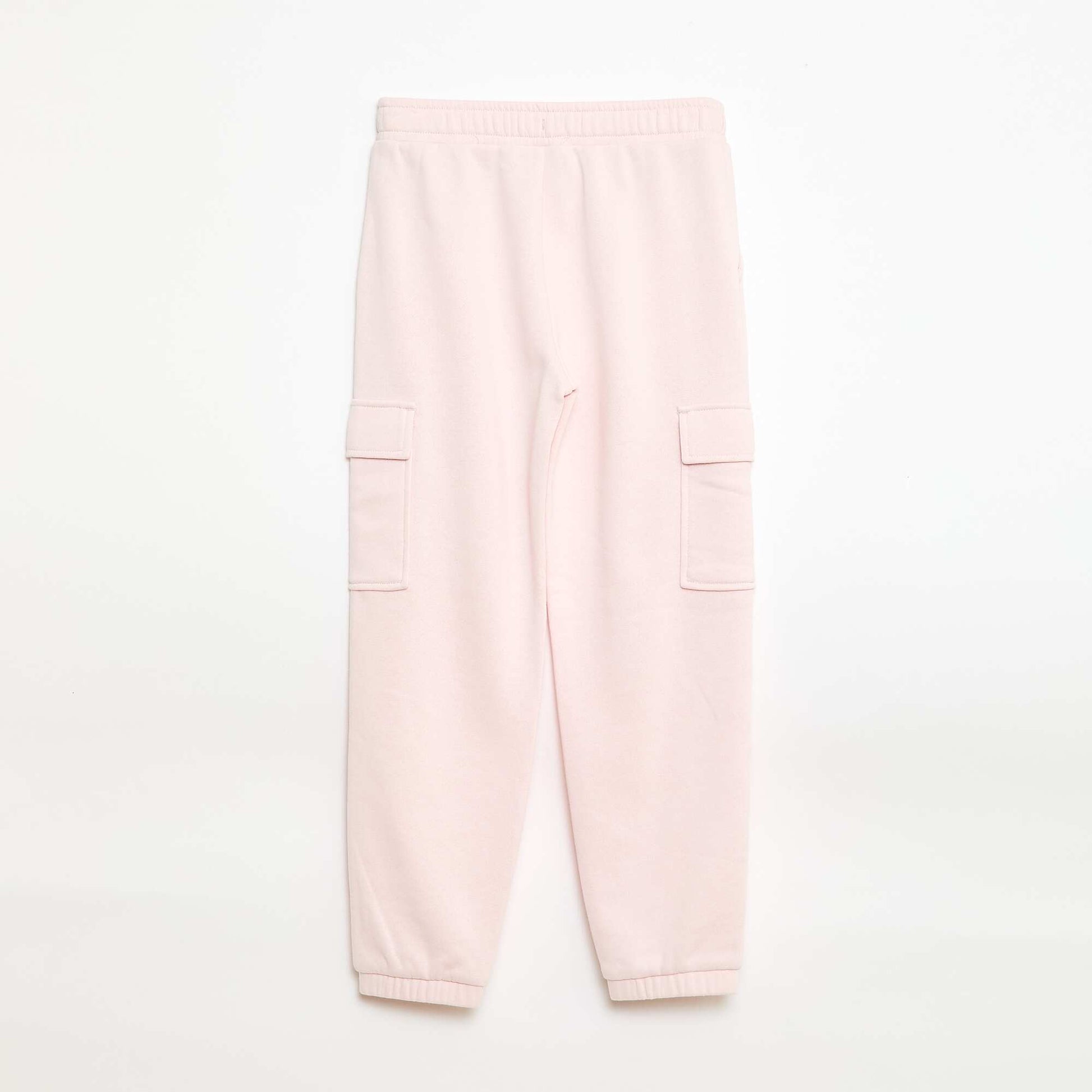 Jogging cargo en french terry ROSE