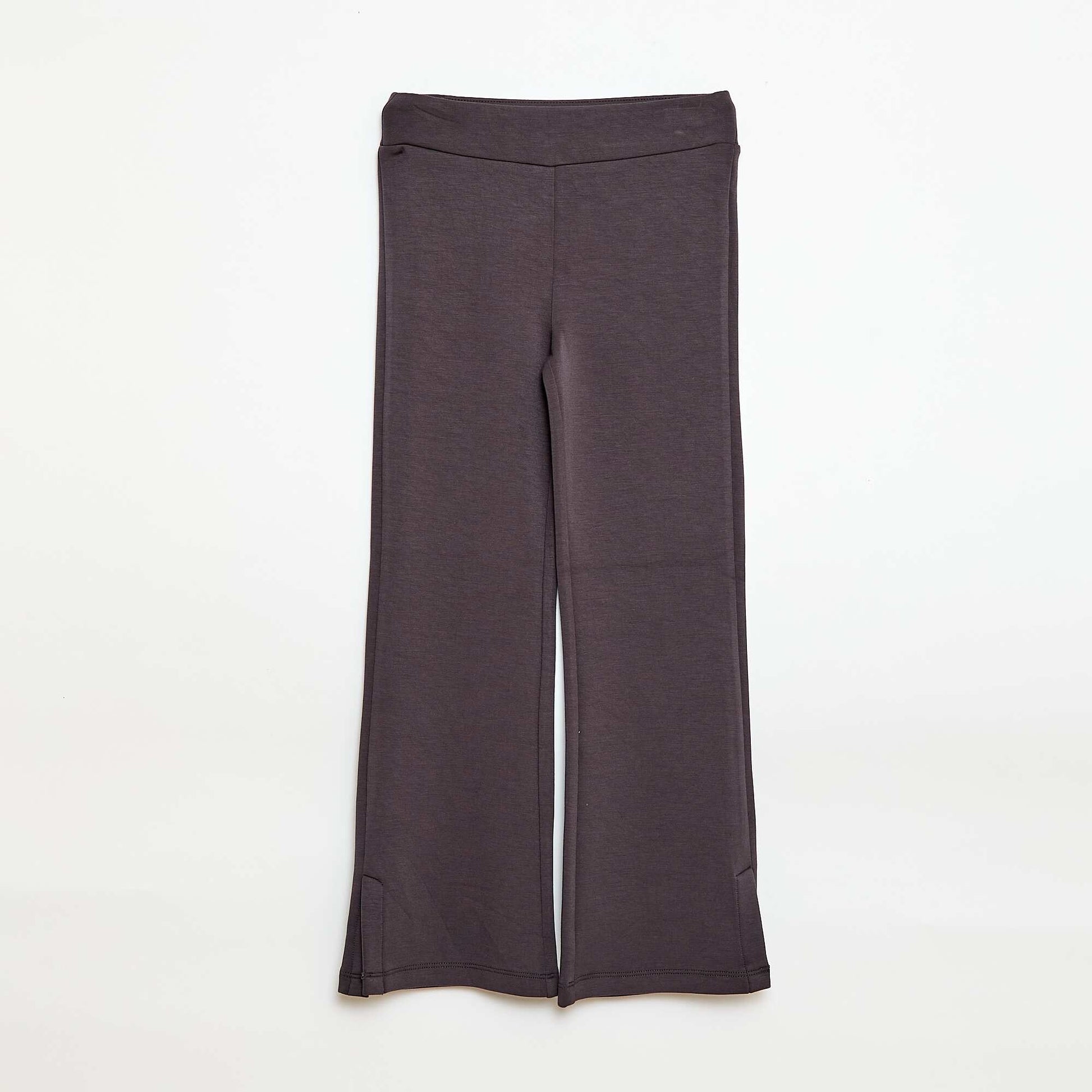 Pantalon de sport coupe flare NOIR