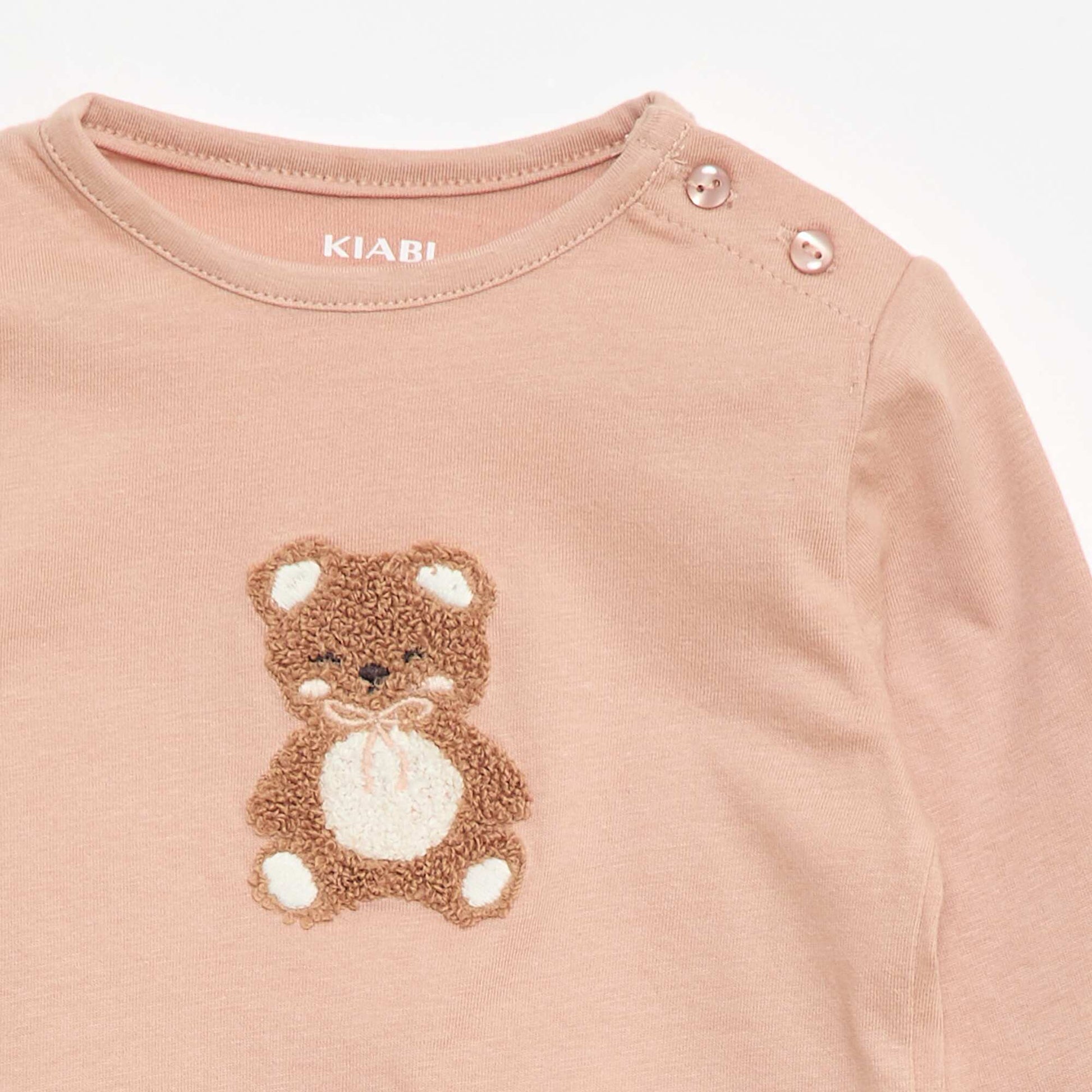 T-shirt imprimé fantaisie ROSE
