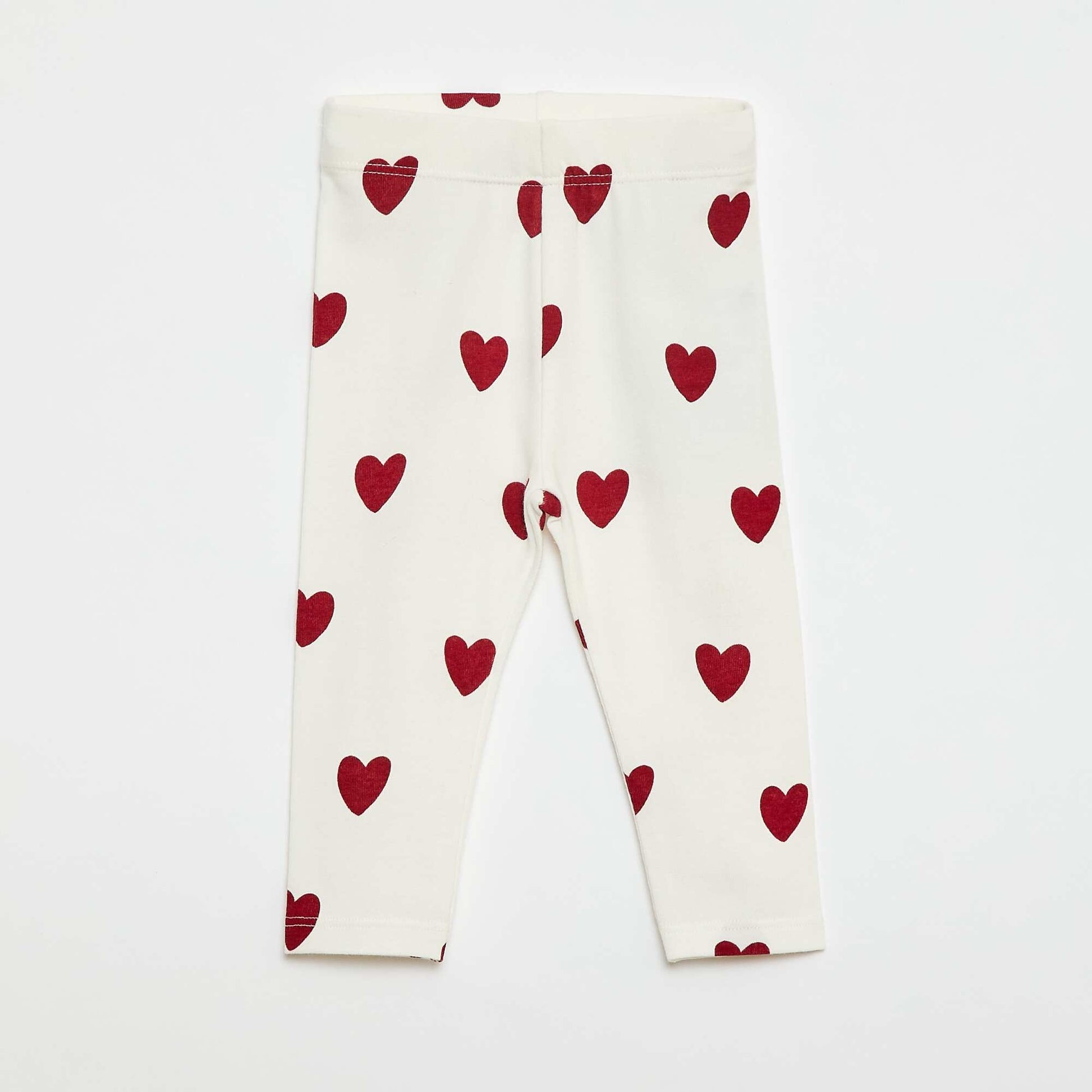 Legging long imprimé BLANC