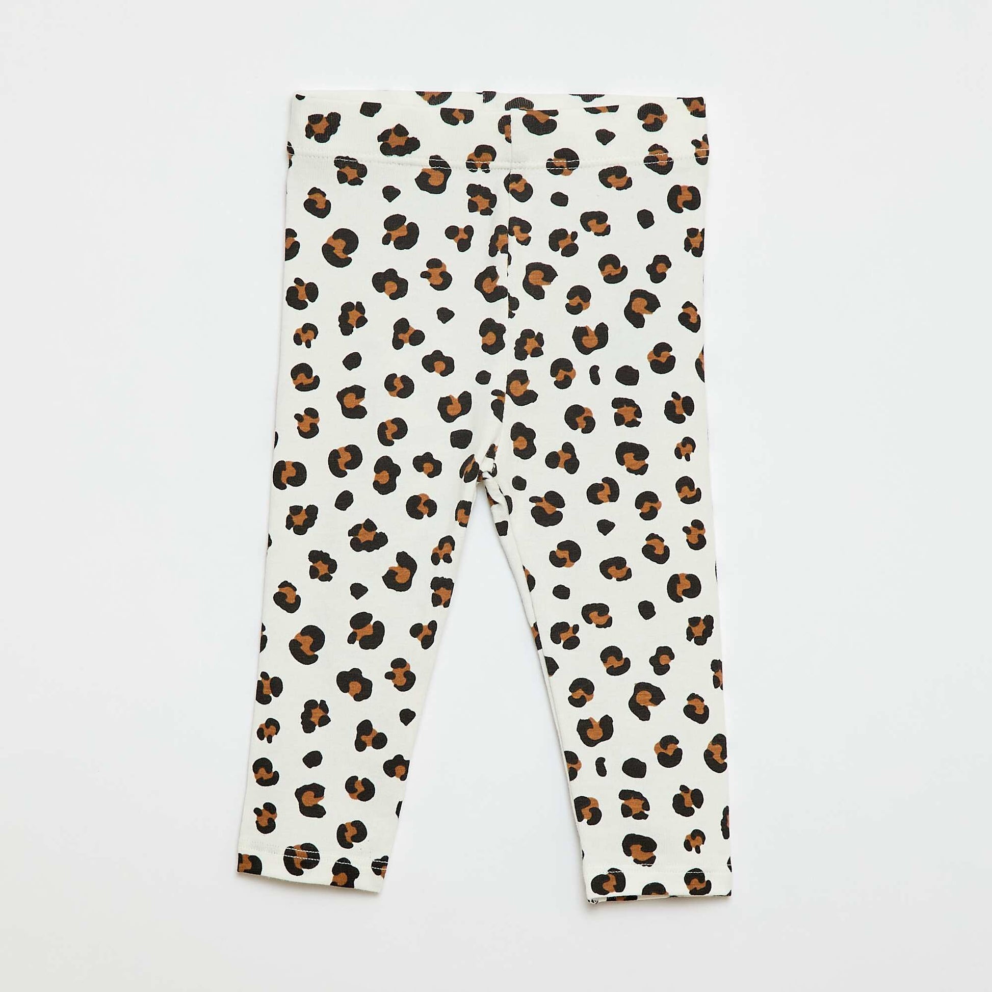 Legging long imprimé BLANC
