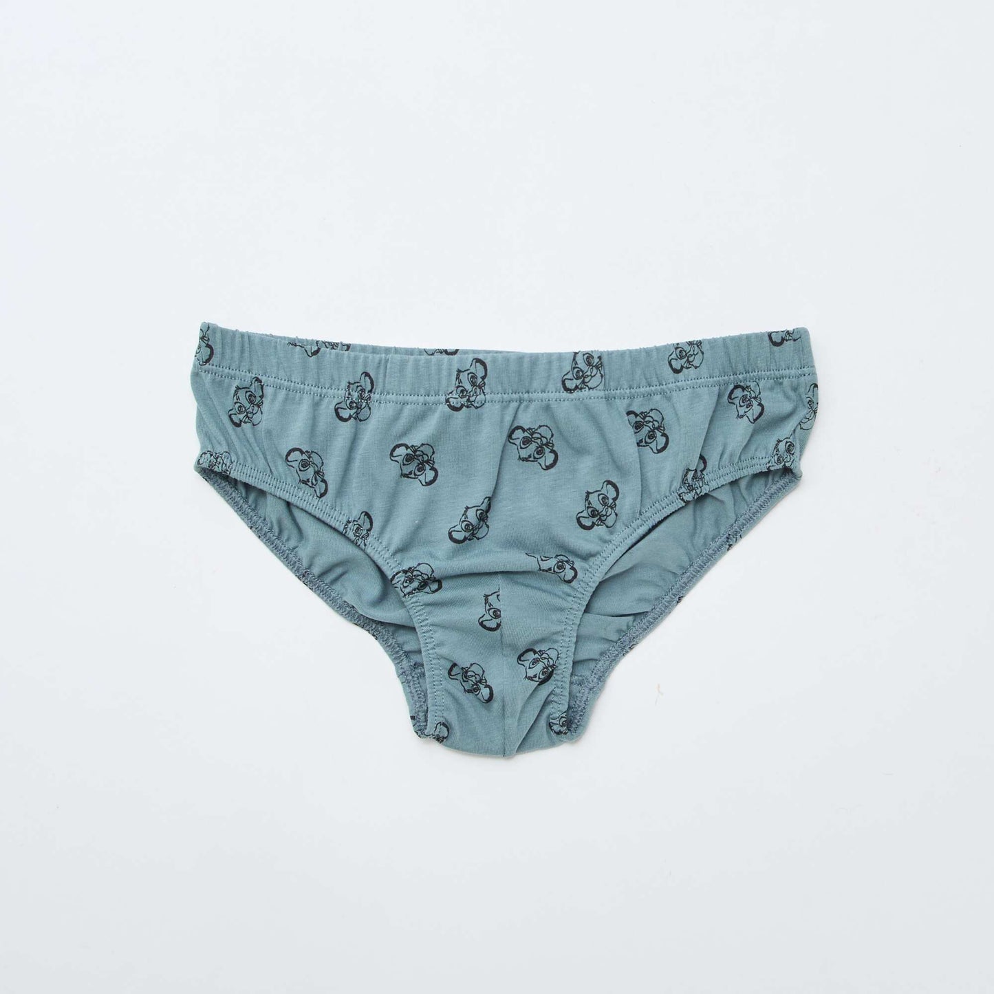 Lot de 3 slips 'Simba' en coton VERT