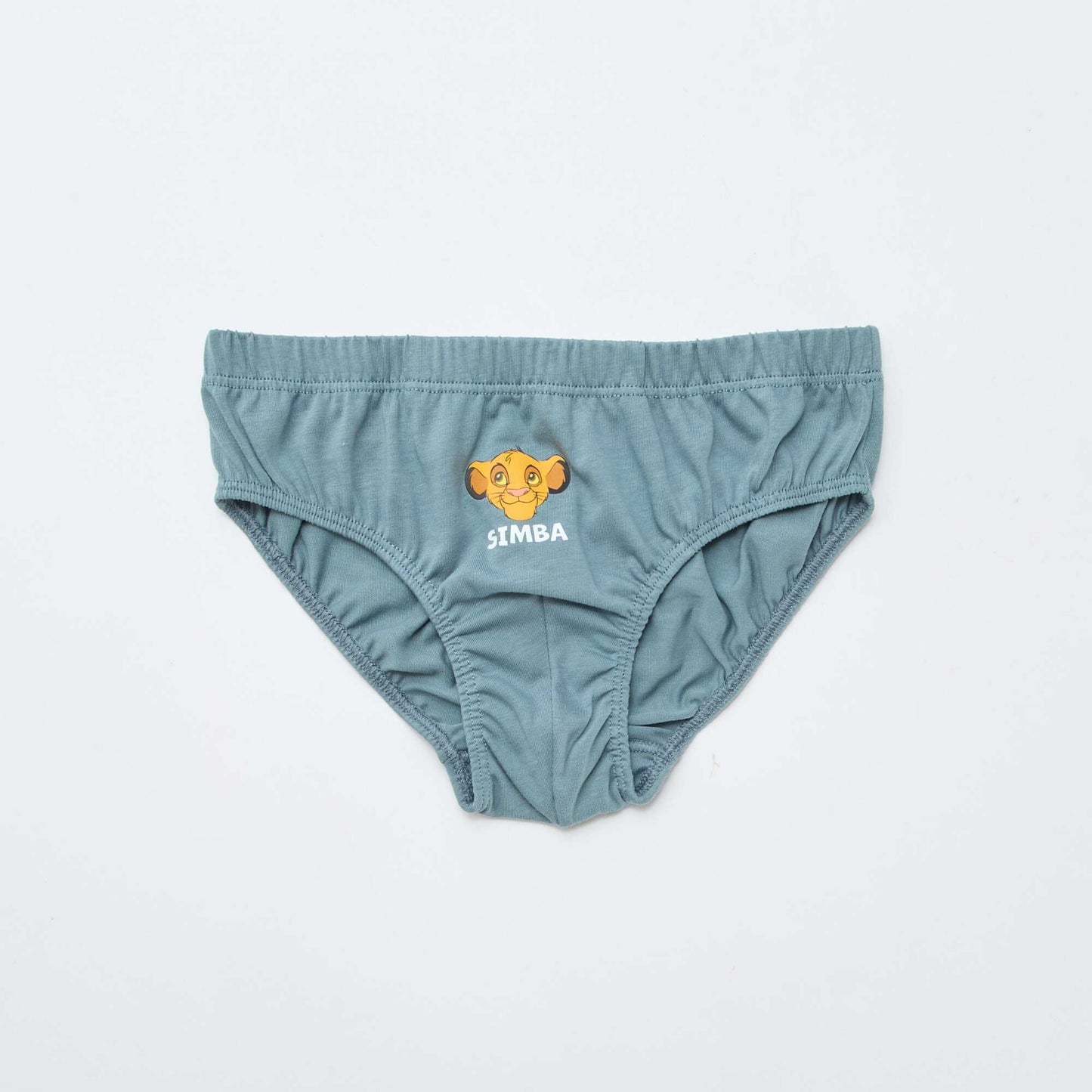 Lot de 3 slips 'Simba' en coton VERT