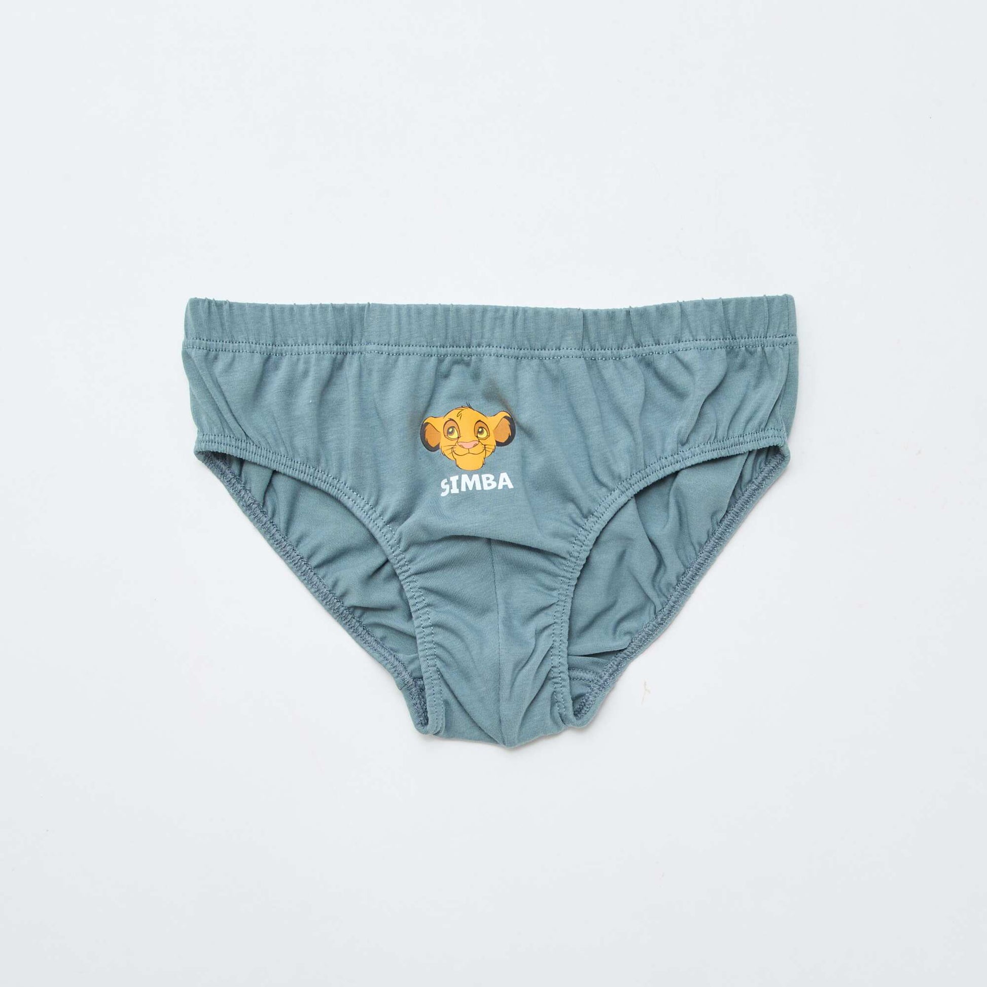Lot de 3 slips 'Simba' en coton VERT