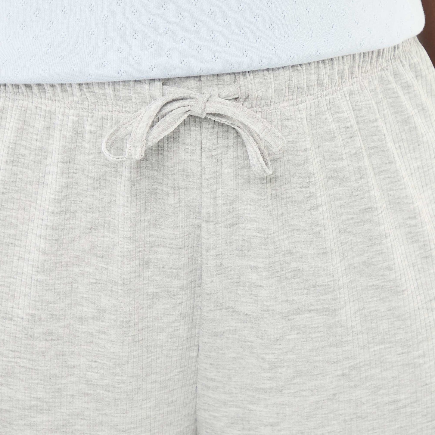 Pantalon pyjama en maille stretch GRIS