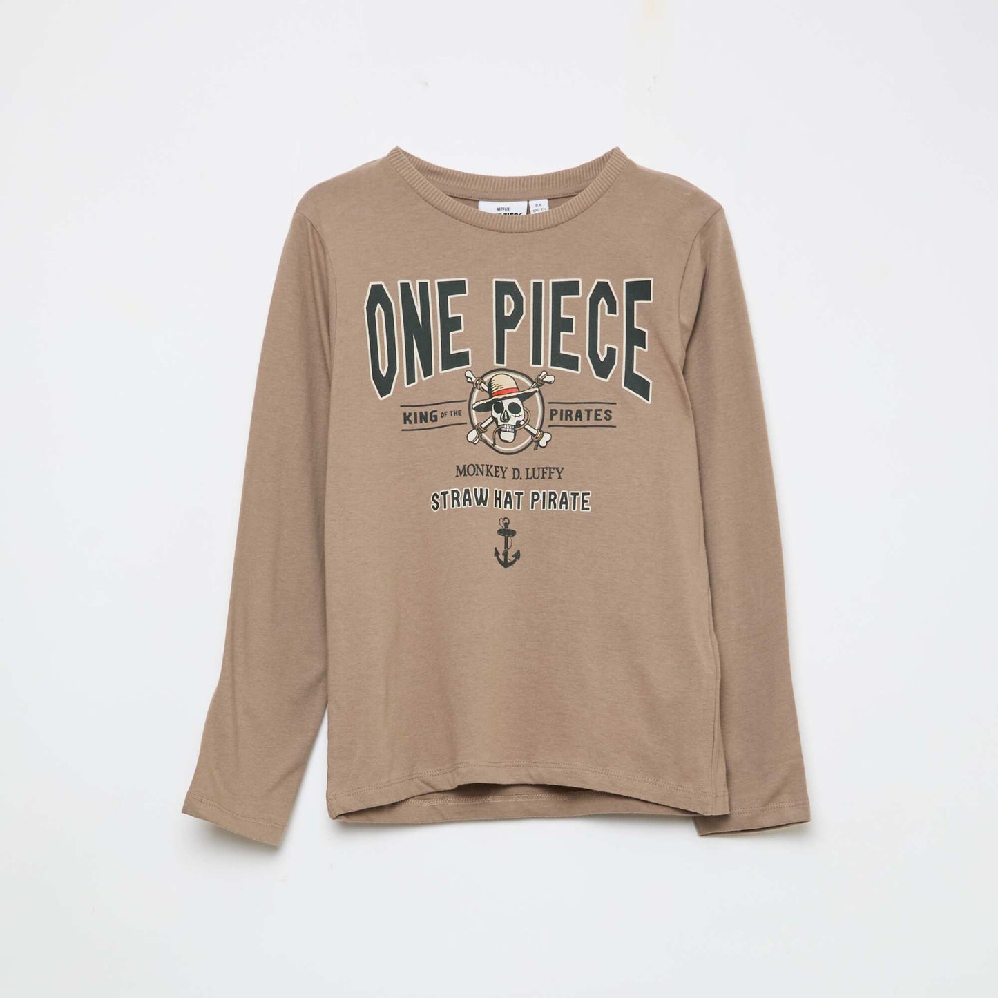 Ensemble pyjama long 'One piece' MARRON