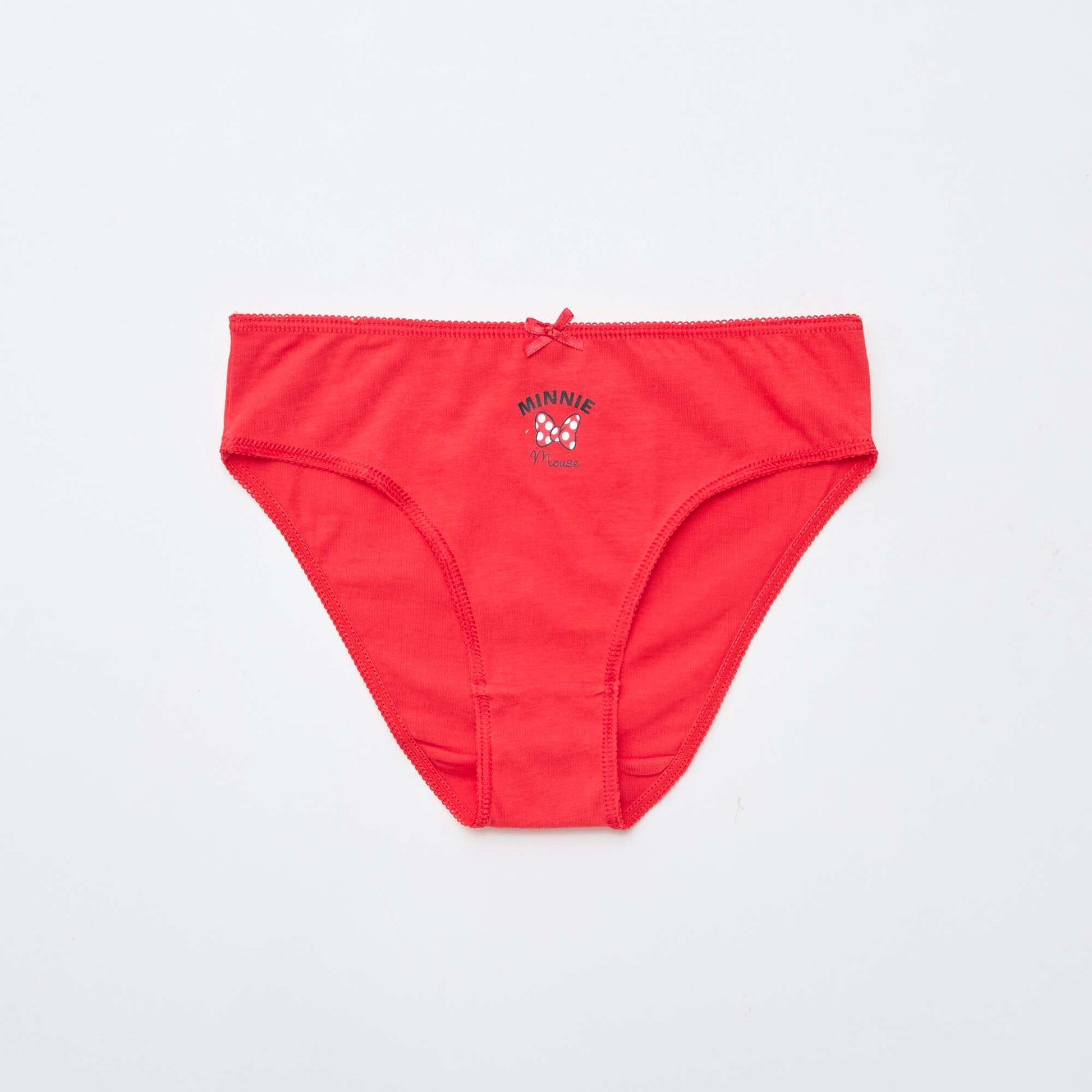 Lot de 3 culottes 'Mickey and friends' ROUGE