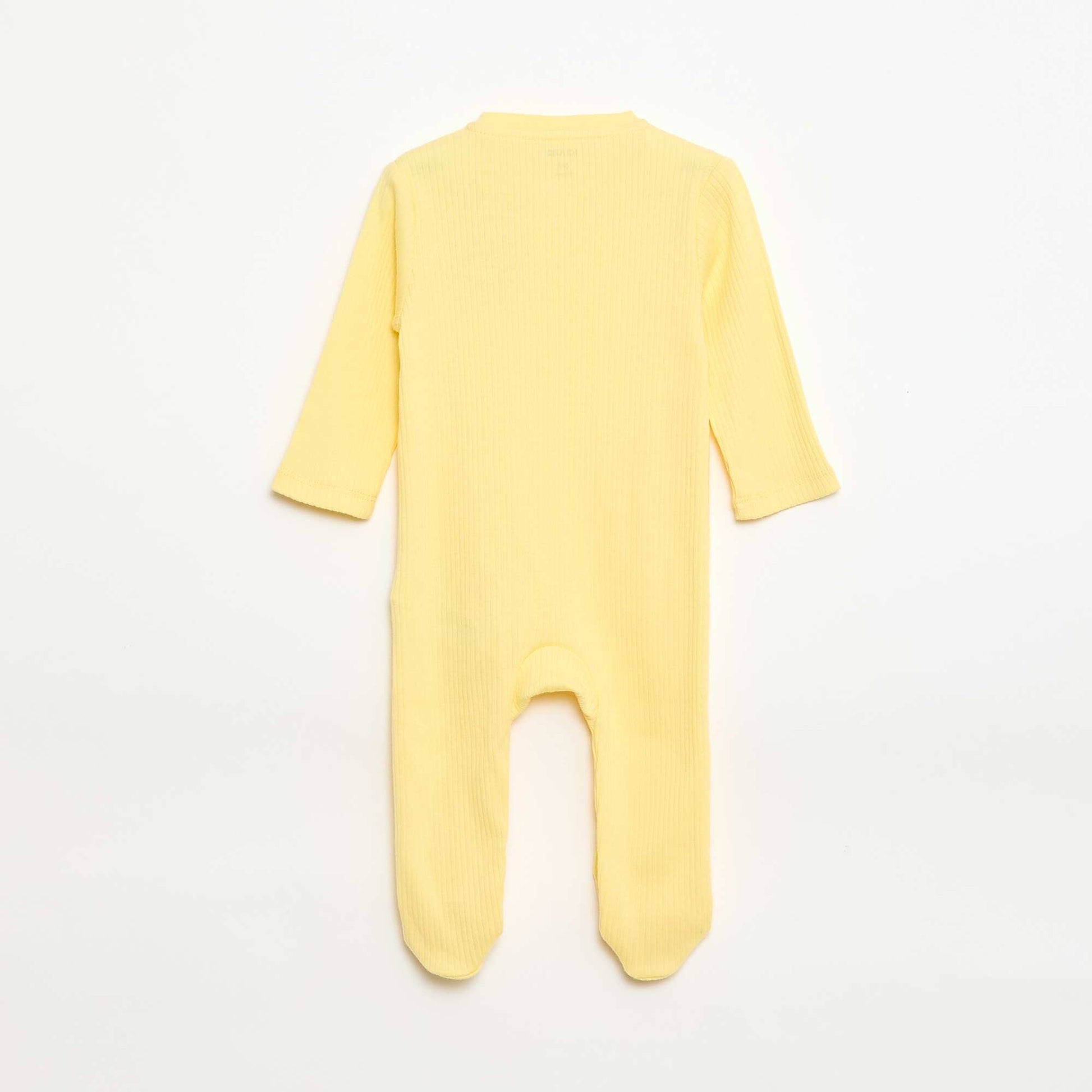 Dors-bien en coton JAUNE