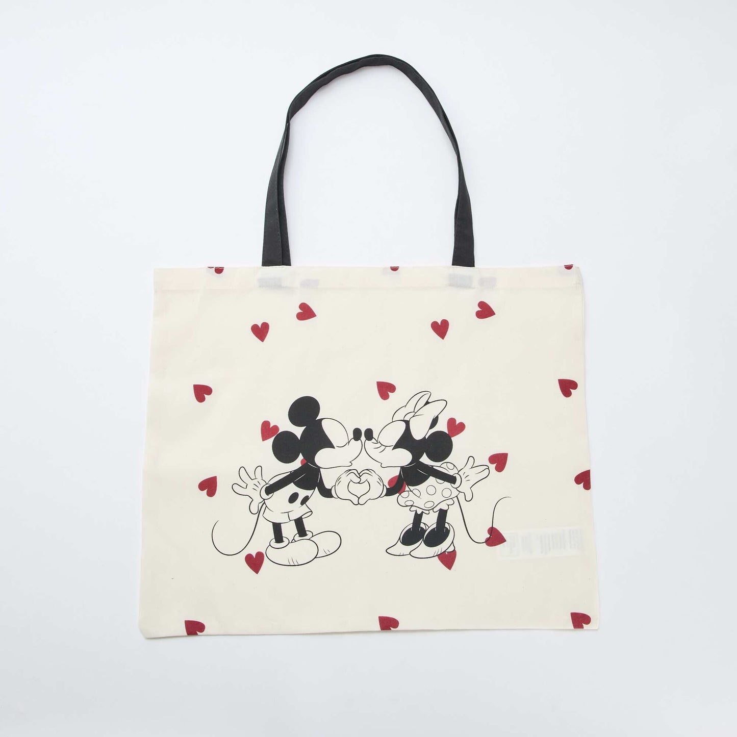 Tote bag XL en tissu 'Simba' BEIGE