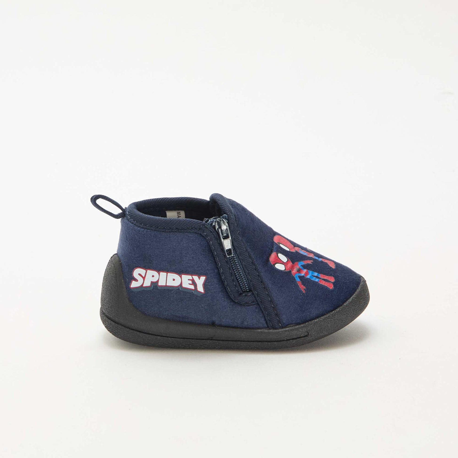 Chaussons zippés 'Spidey' ROUGE/BLEU