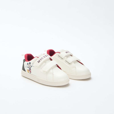 Baskets à scratchs 'Mickey' 'Disney' BLANC