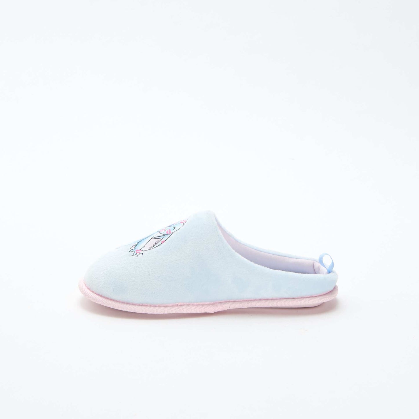 Chaussons mules 'Stitch' BLEU
