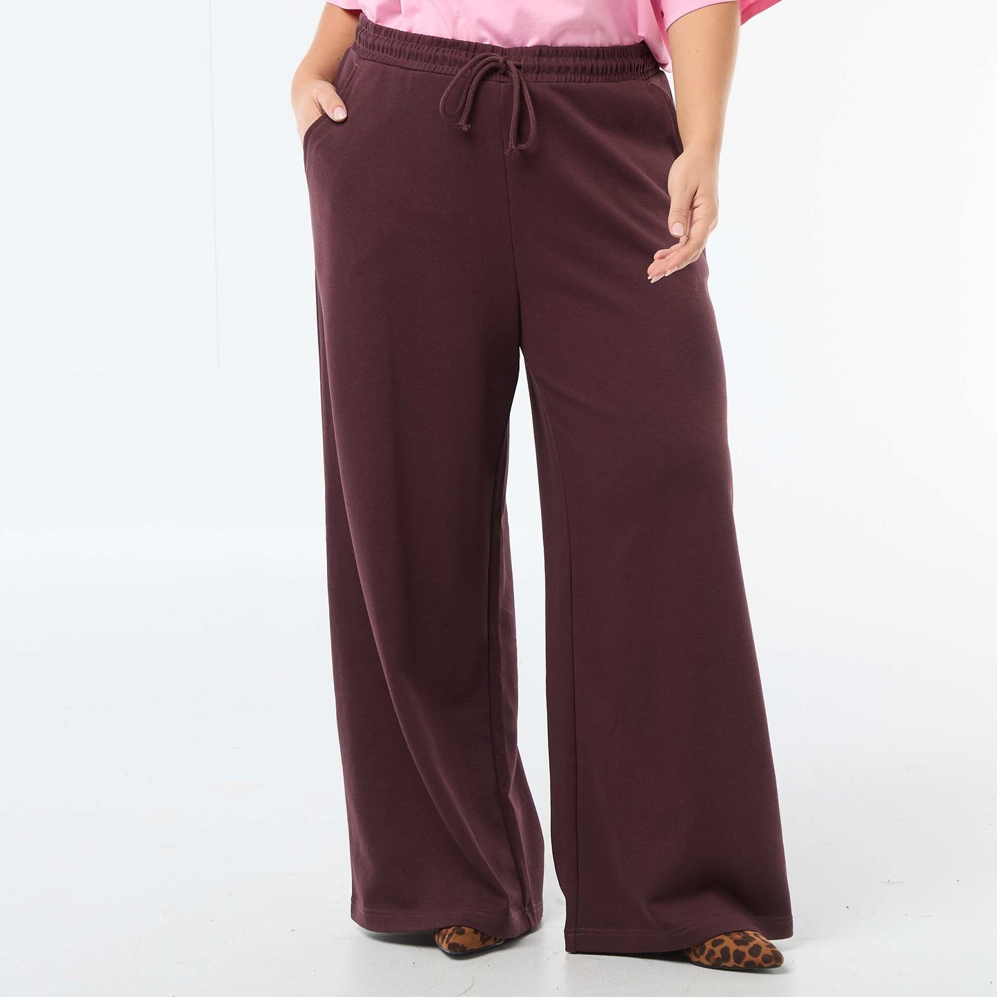 Jogging large uni VIOLET