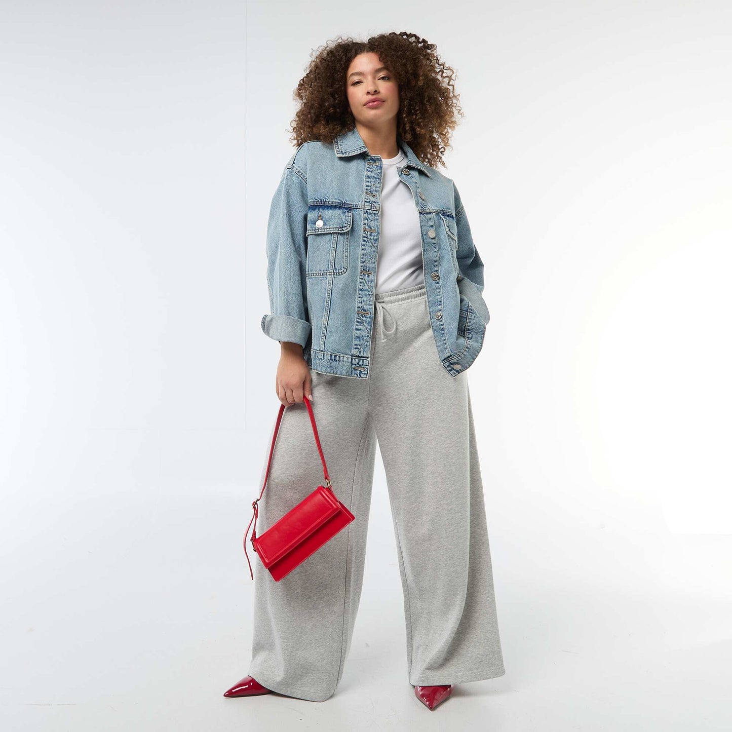 Jogging large uni GRIS