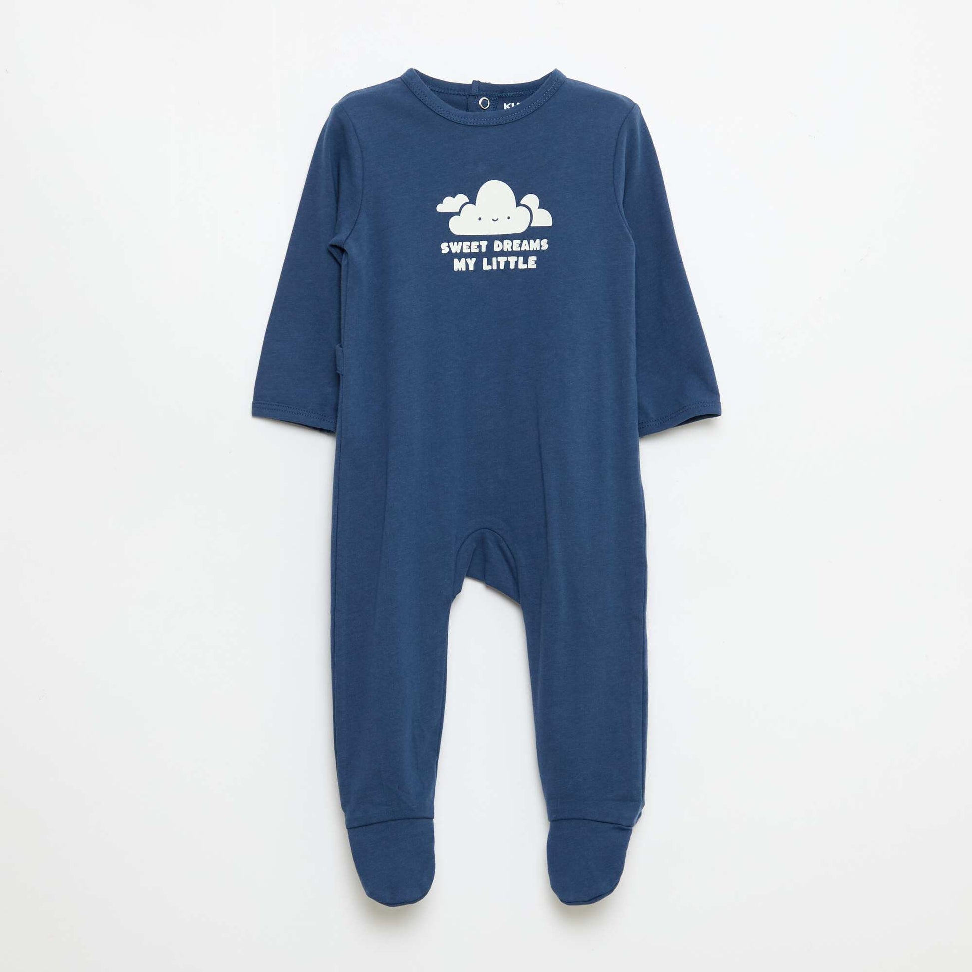 Pyjama dors bien à manches longues BLEU