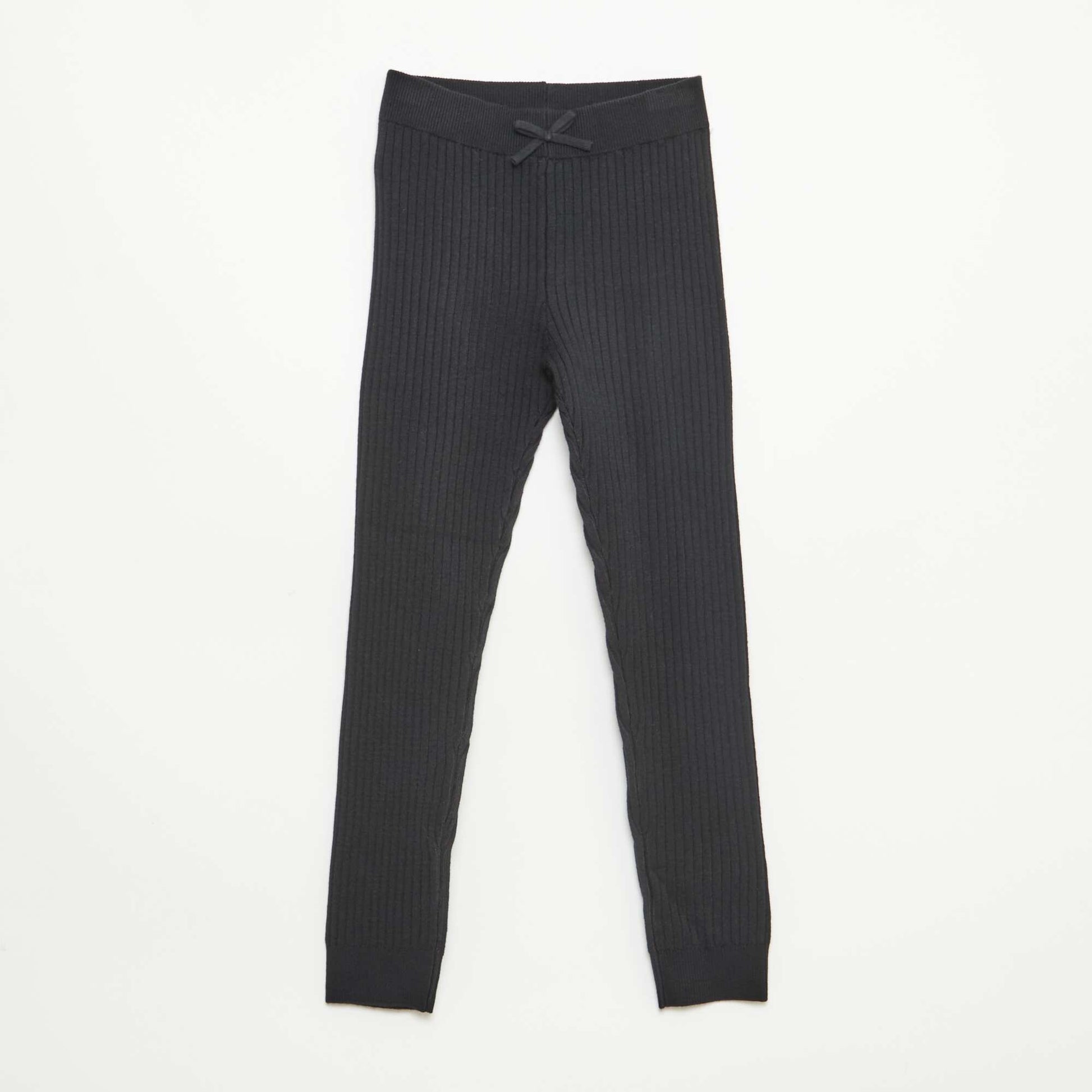Legging en tricot NOIR