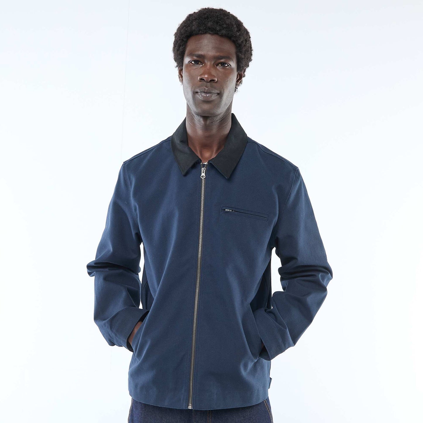Blouson style workwear BLEU