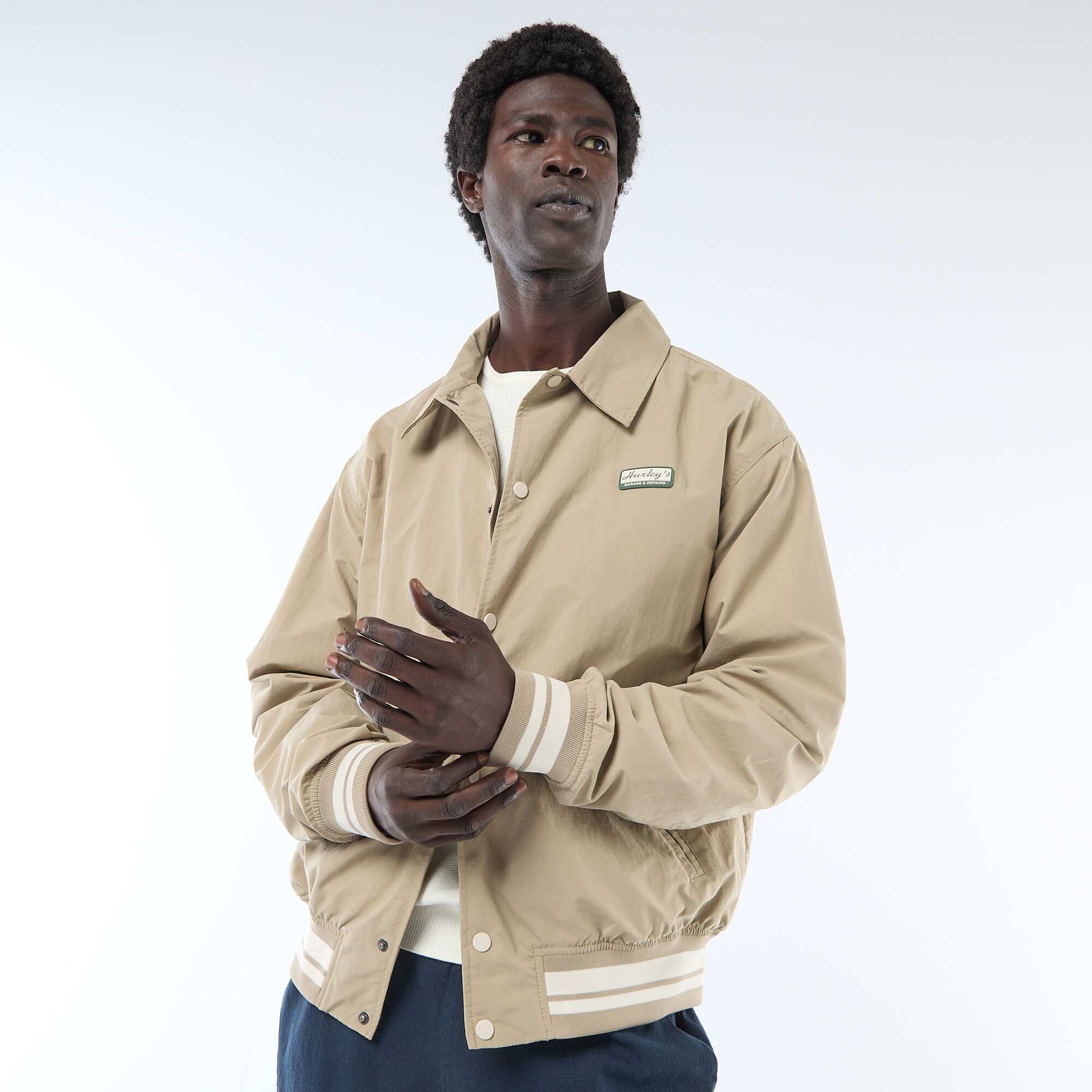 Blouson aviateur BEIGE